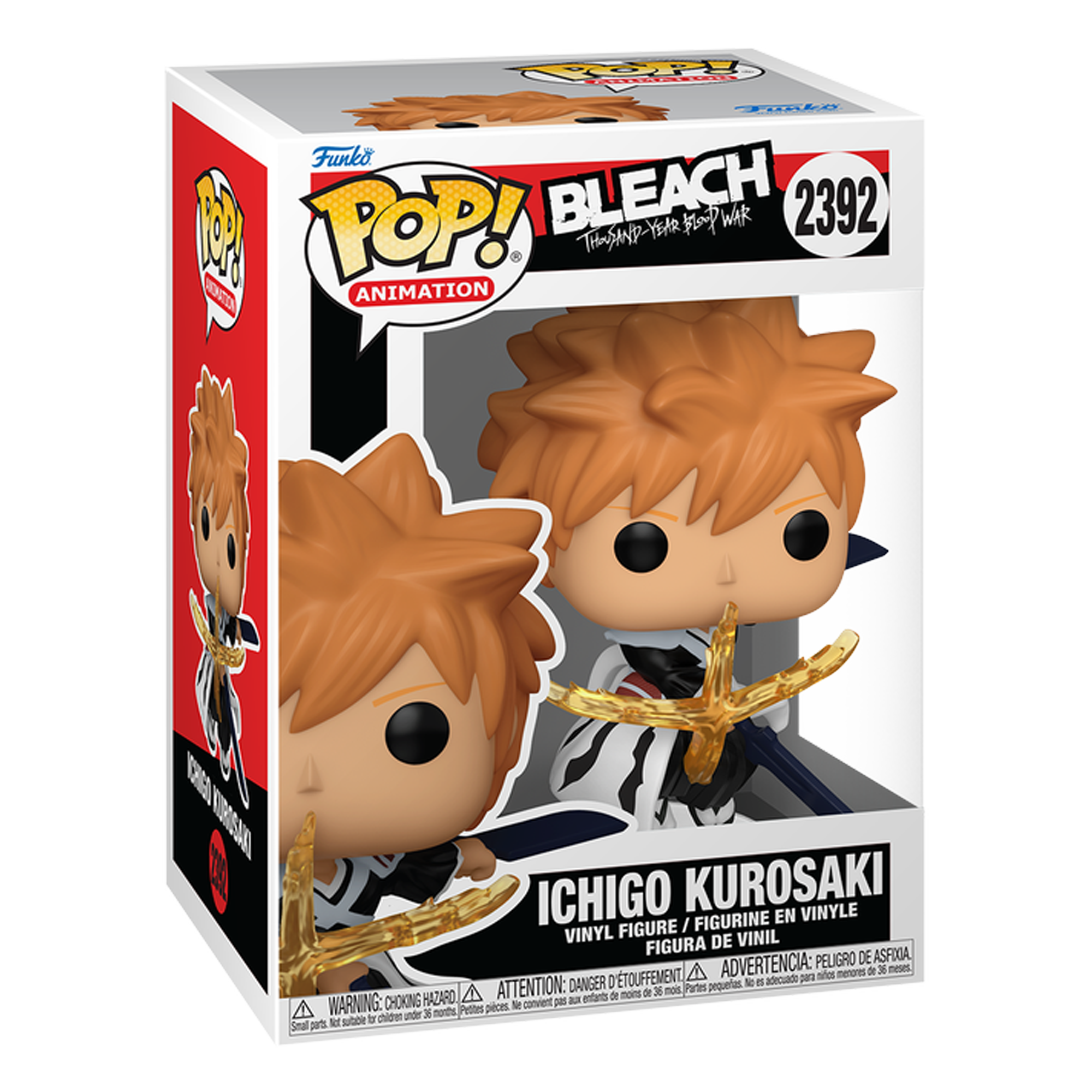 Funko Pop! Animation: Bleach: Thousand-Year Blood War - Ichigo Kurosaki with Dual Zangetsu Swords - KOODOO