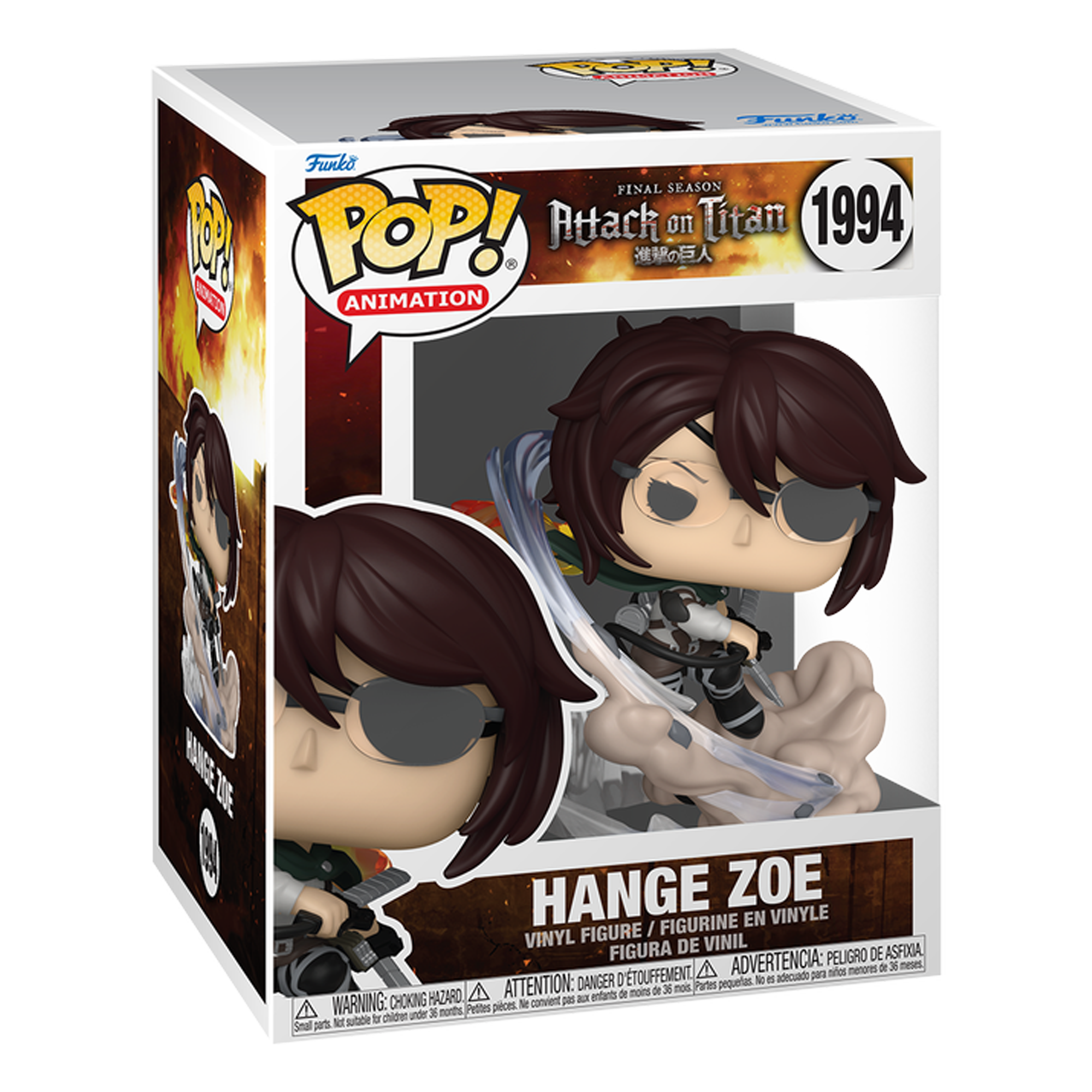 Funko Pop! Animation Premium: Attack on Titan - Hange Zoe - KOODOO