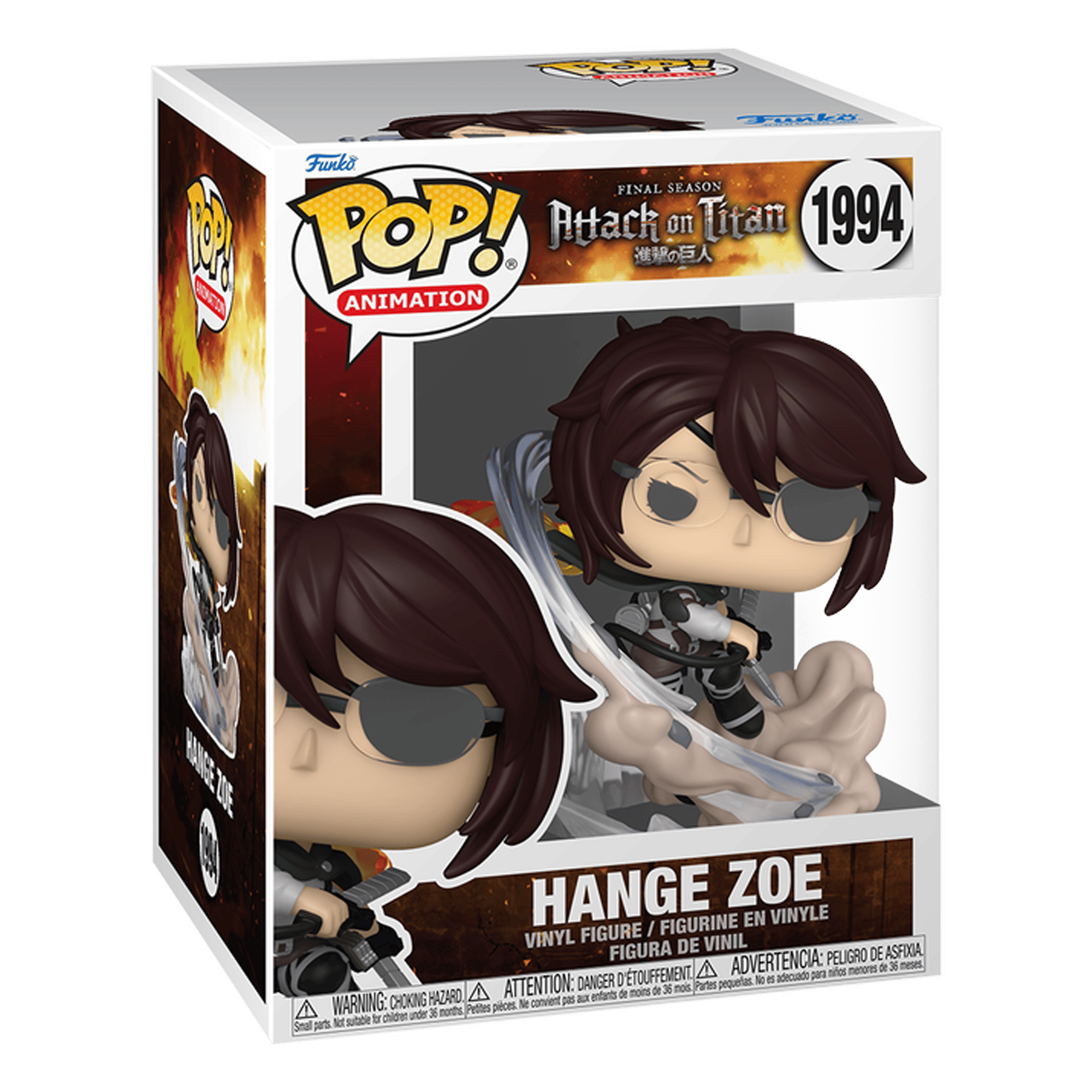 Funko Pop! Animation Premium: Attack on Titan - Hange Zoe - KOODOO