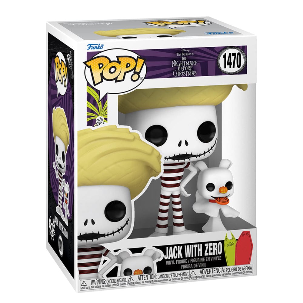 Funko Pop! Disney: Tim Burtons The Nightmare Before Christmas - Jack with Zero - KOODOO
