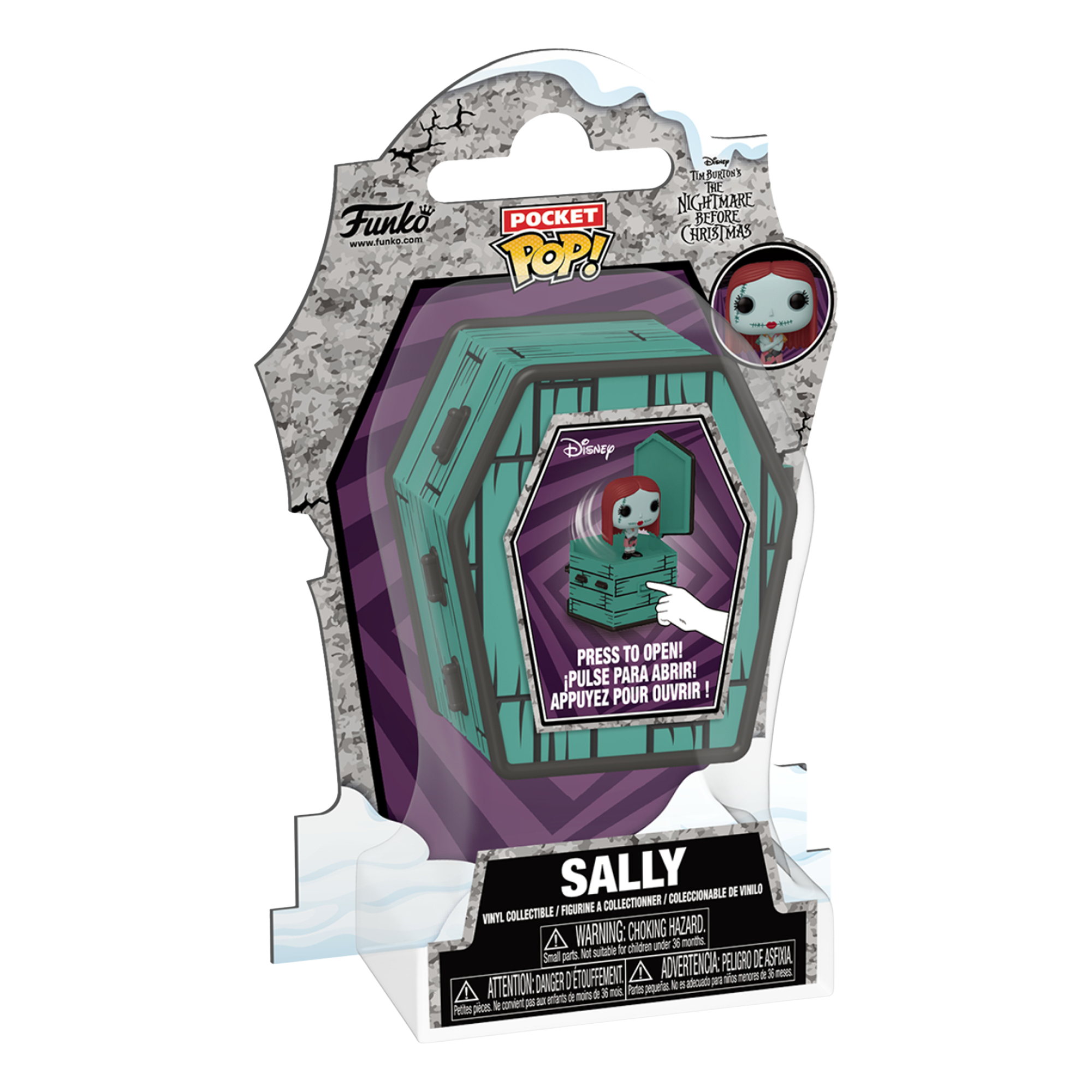 Funko Pocket Pop! Disney: Tim Burton's The Nightmare Before Christmas - Sally (Coffin) - KOODOO