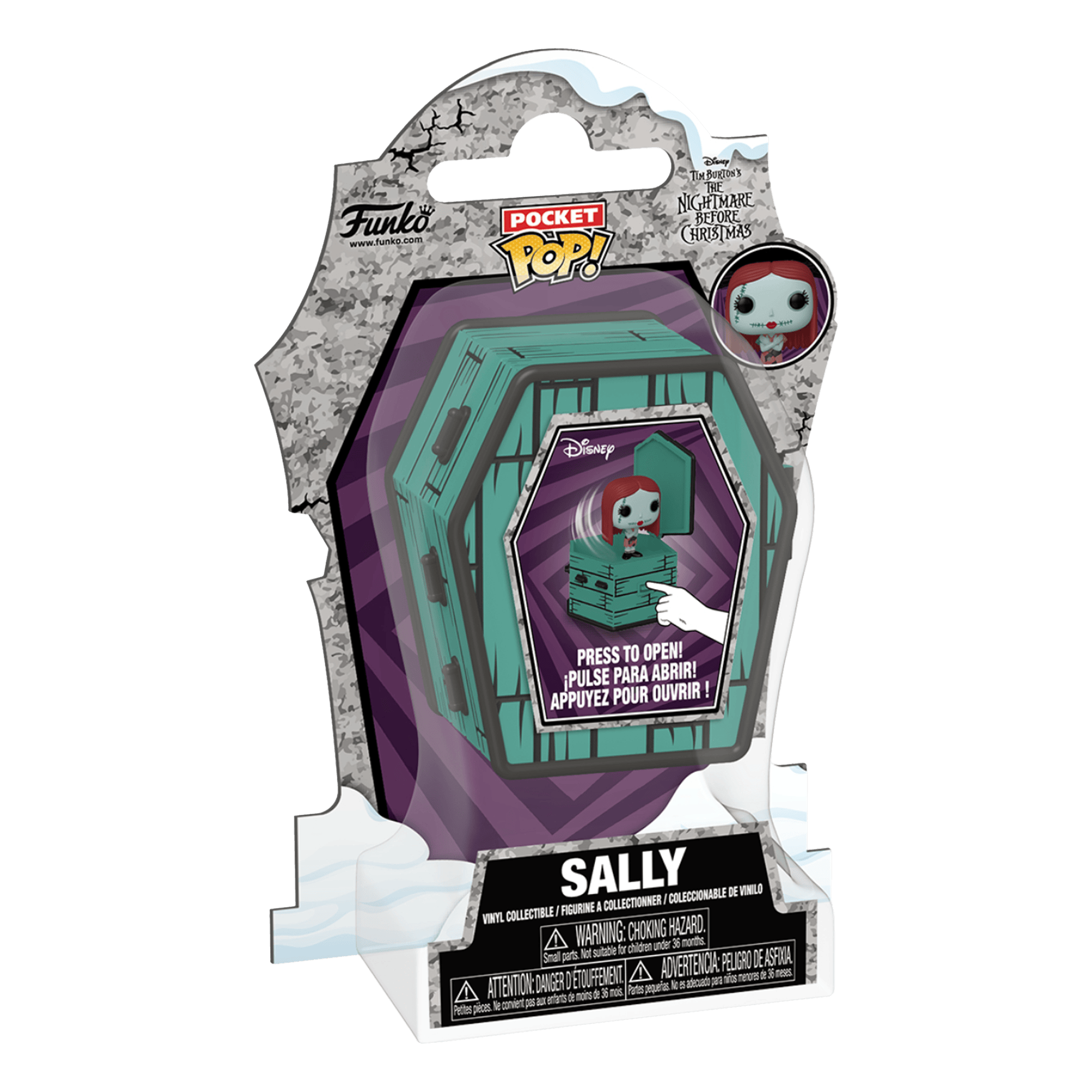 Funko Pocket Pop! Disney: Tim Burton's The Nightmare Before Christmas - Sally (Coffin) - KOODOO