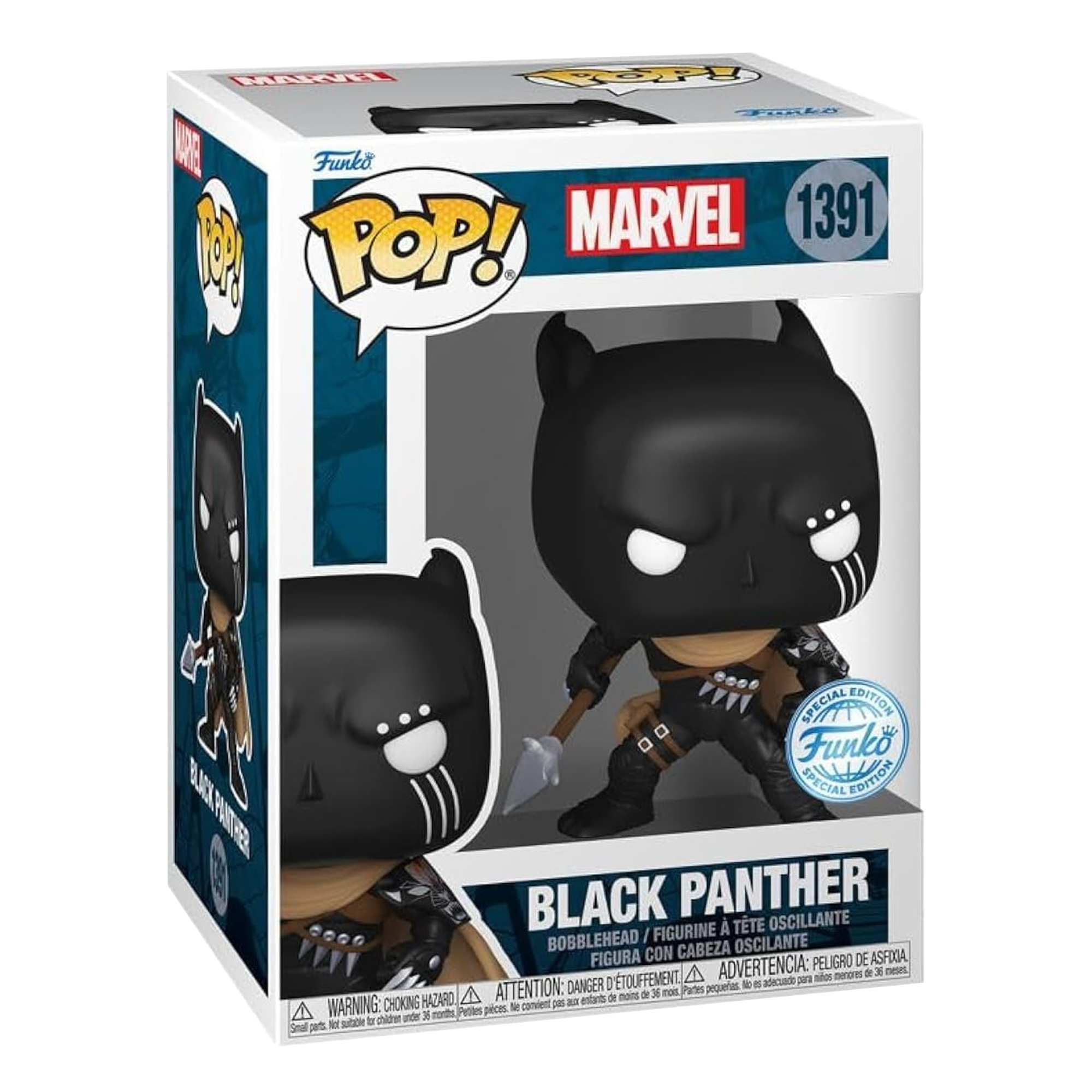 Funko Pop! Marvel: Black Panther (Special Edition) - KOODOO