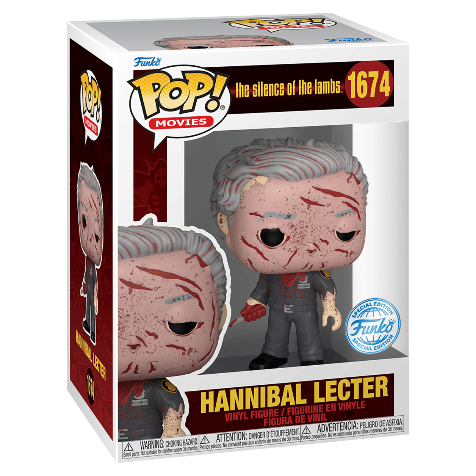 Funko Pop! Movies: The Silence Of The Lambs-Hannibal Lecter As Guard (Special Edition) - KOODOO