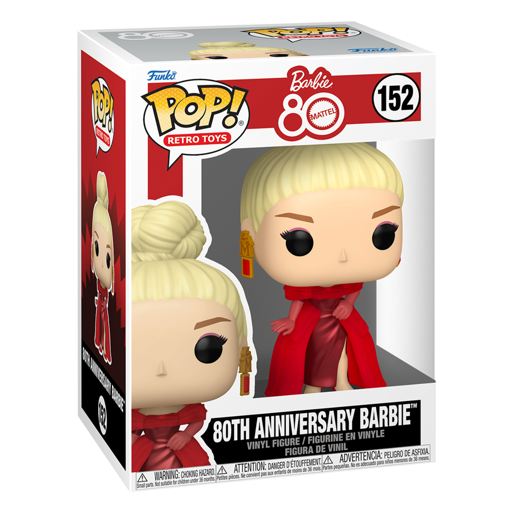 Funko Pop! Retro Toys: Mattel Barbie - 80th Anniversary Barbie - KOODOO