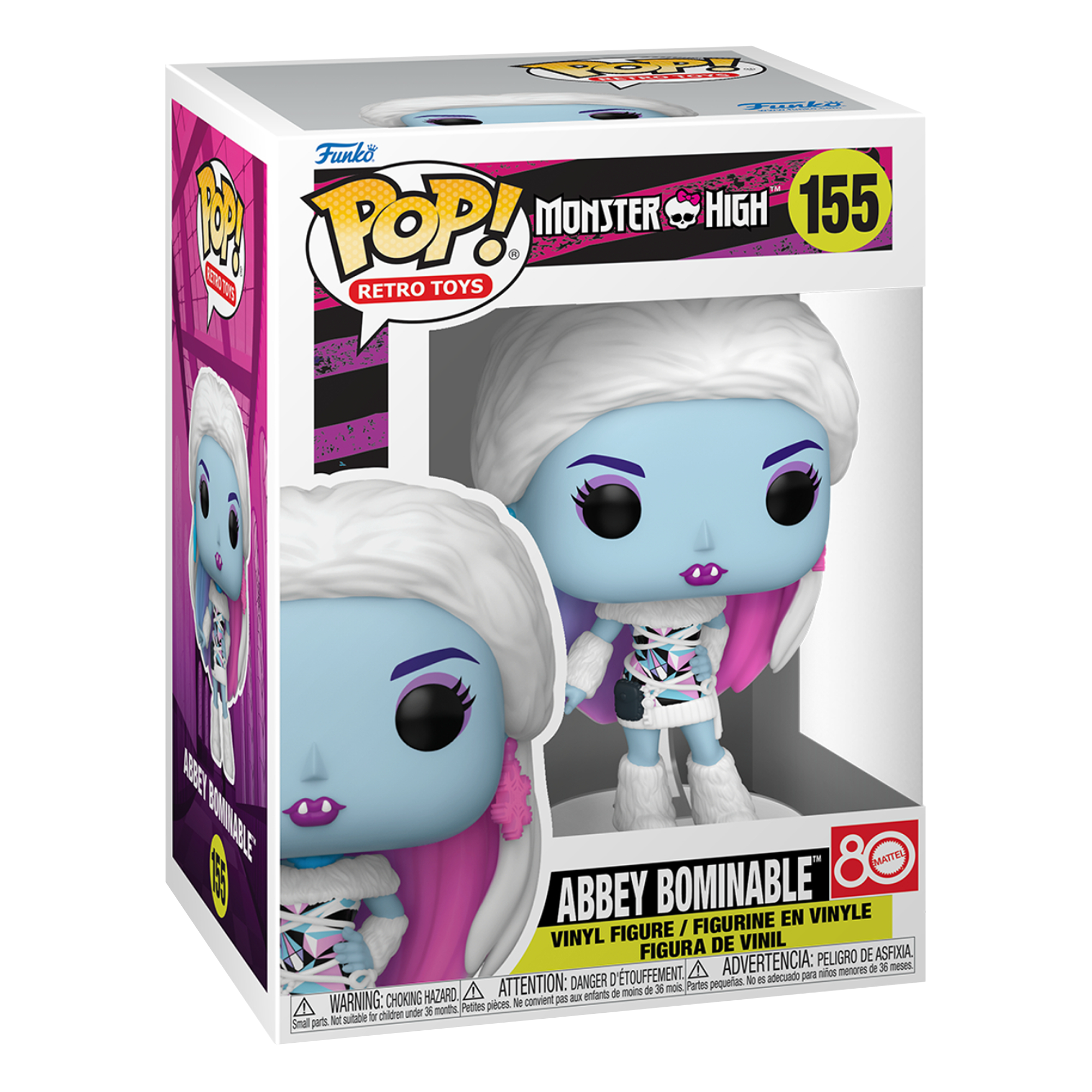 Funko Pop! Retro Toys: Monster High - Abbey Bominable (Mattel 80) - KOODOO