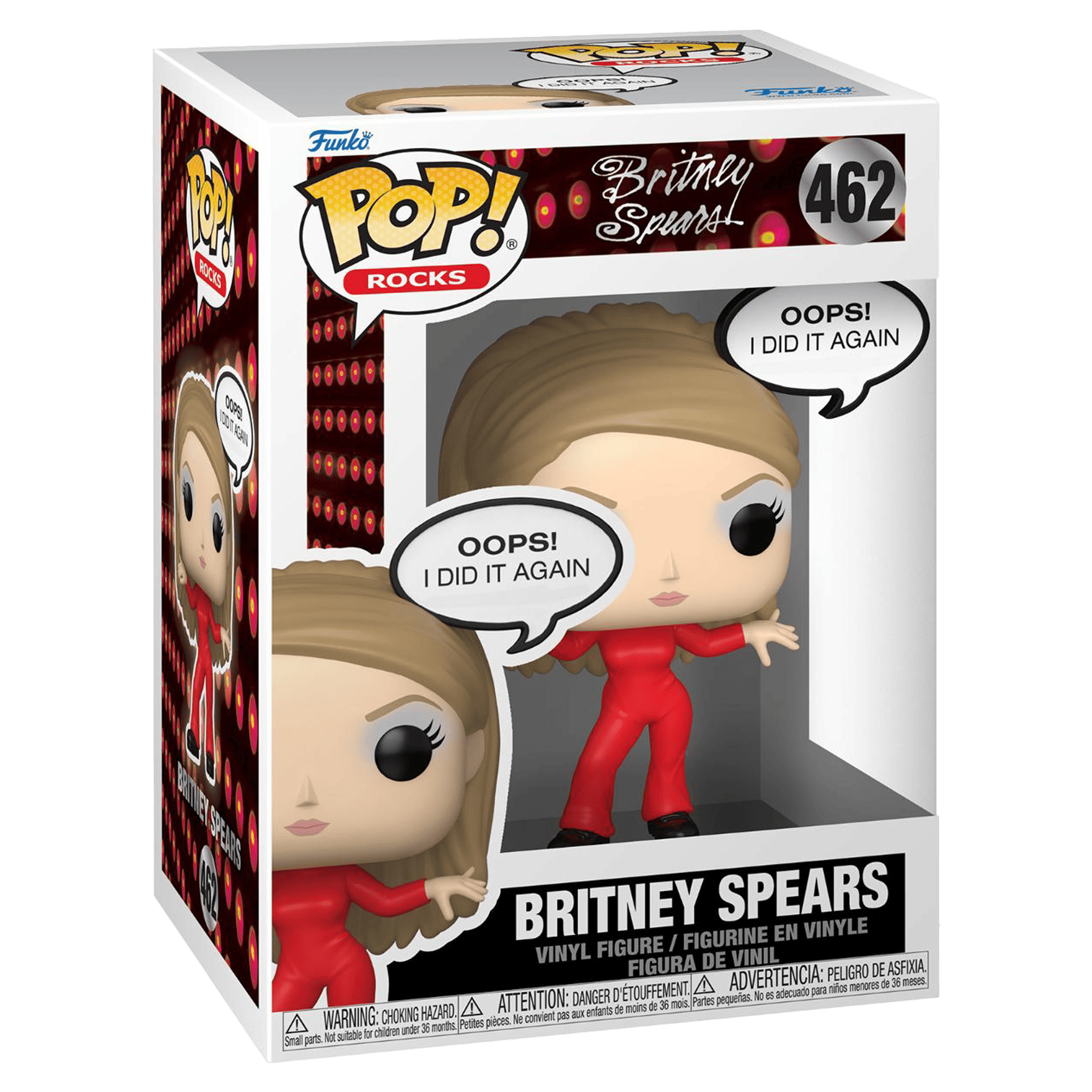 Funko Pop! Rocks: Britney Spears - Britney Spears (Oops! I Did It Again) - KOODOO