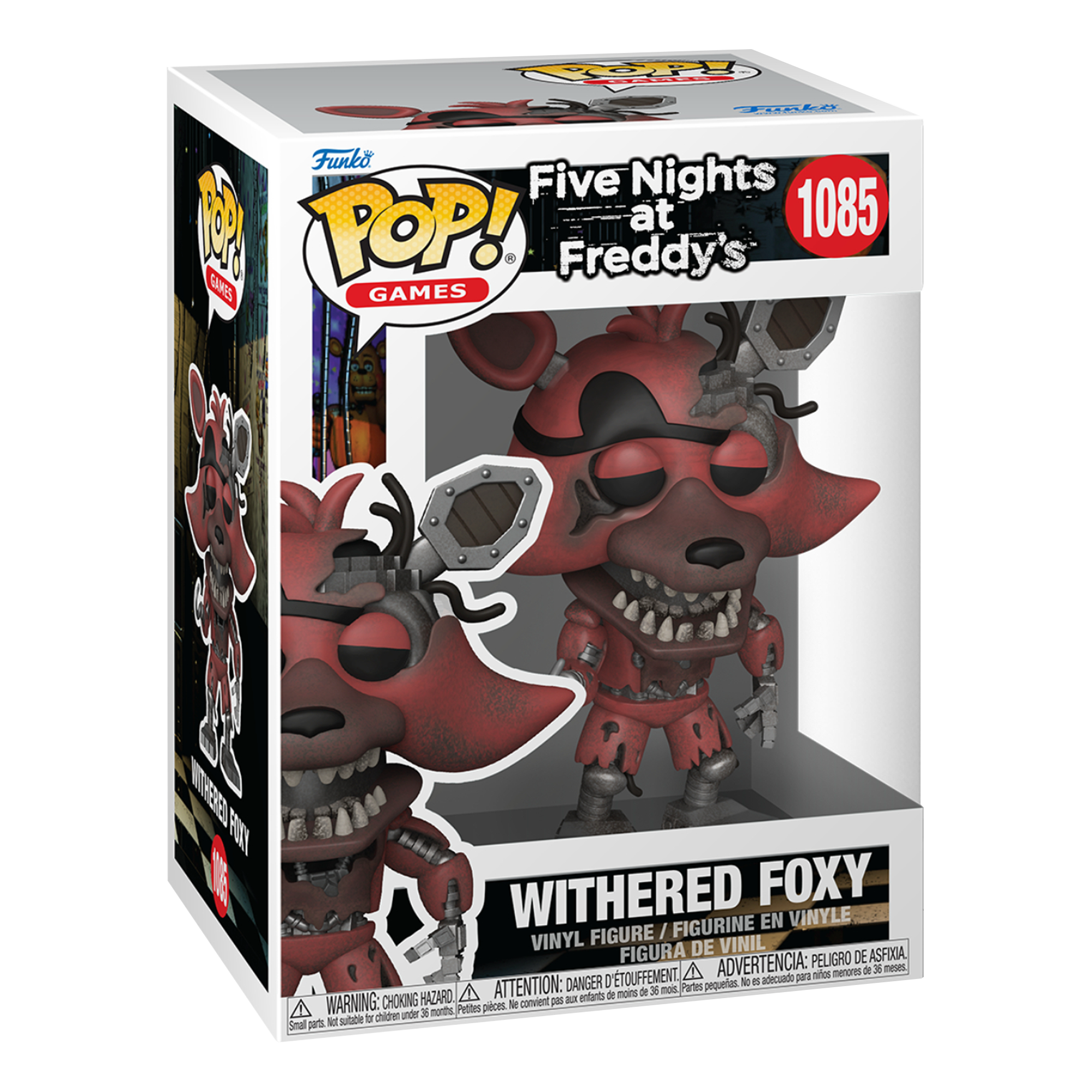 Funko Pop! Games: Five Nights At Freddy's - Withered Foxy - KOODOO