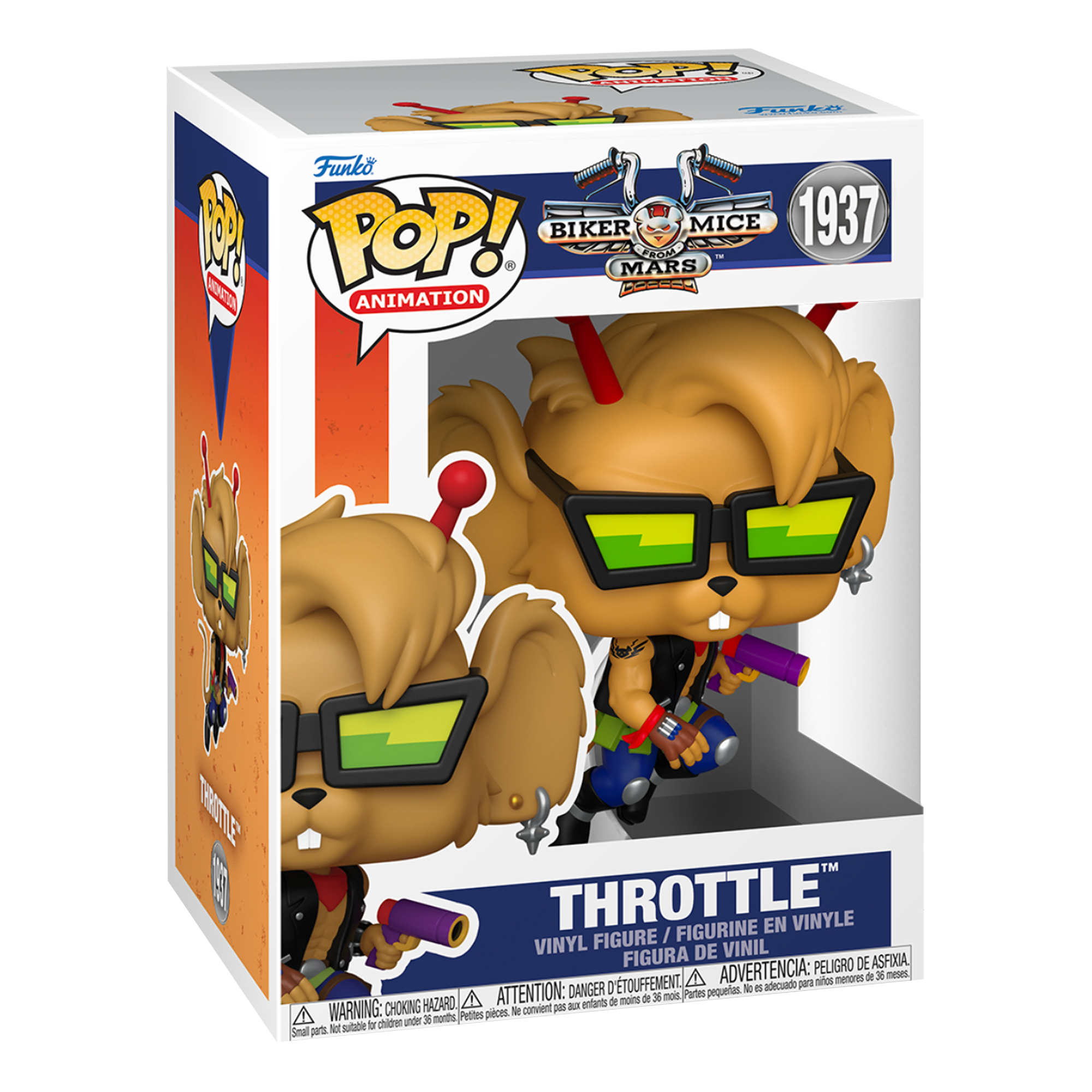 Funko Pop! Animation: Biker Mice from Mars - Throttle - KOODOO