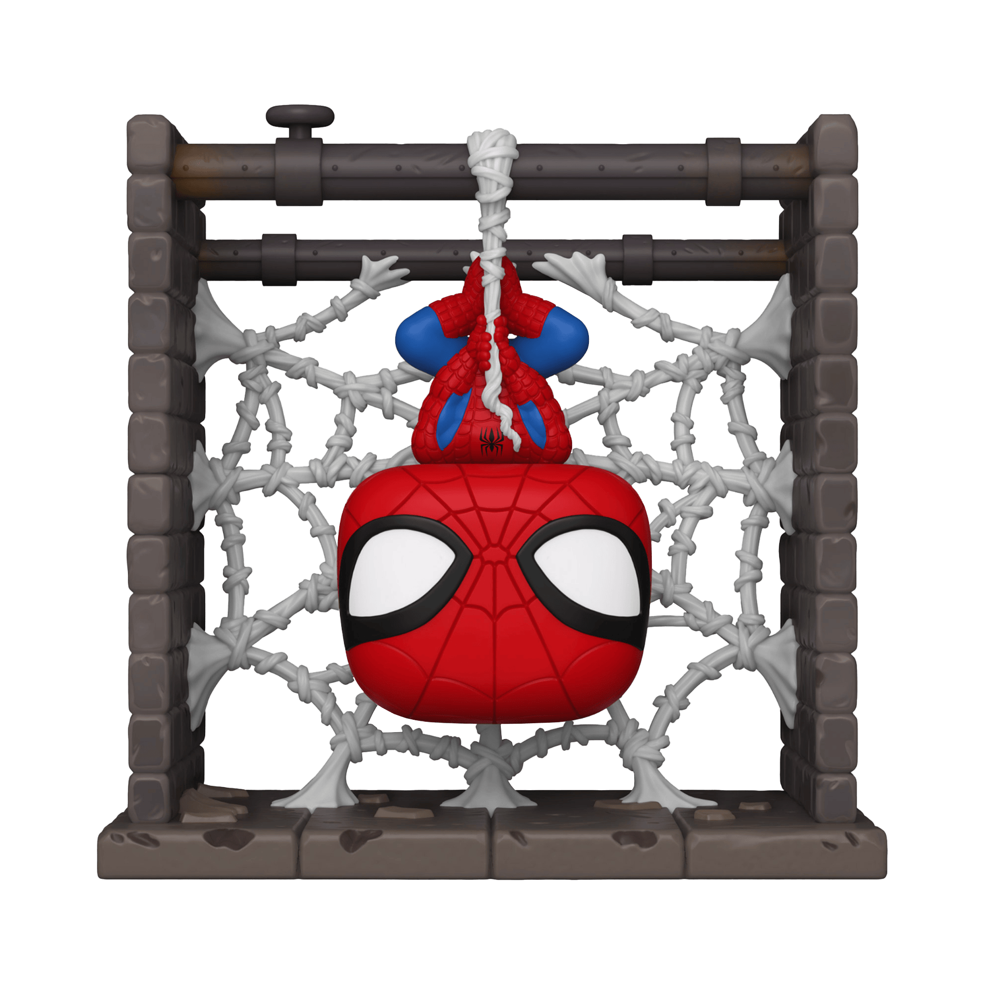 Funko Pop! Deluxe: Marvel - Spider-Man (Hanging From Web) (Special Edition) - KOODOO