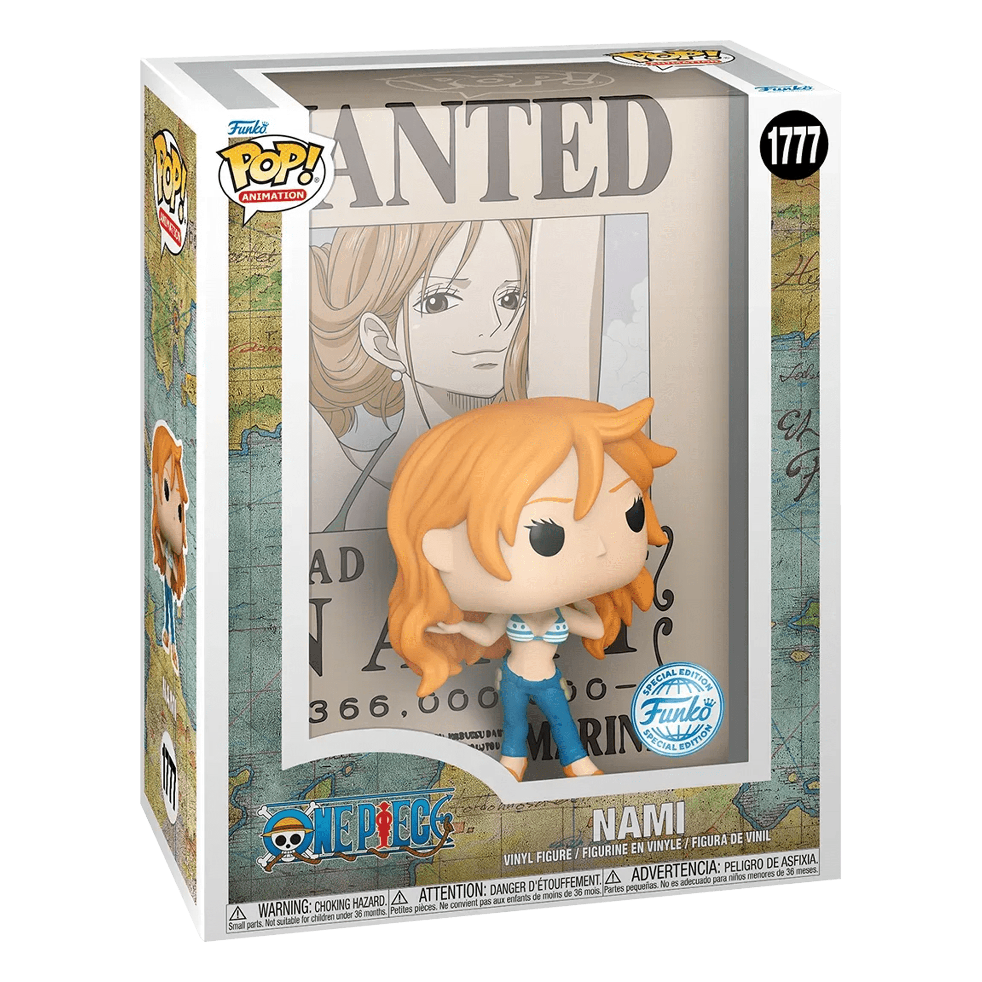 Funko Pop! Animation Covers: One Piece – Wanted Nami (Special Edition) - KOODOO