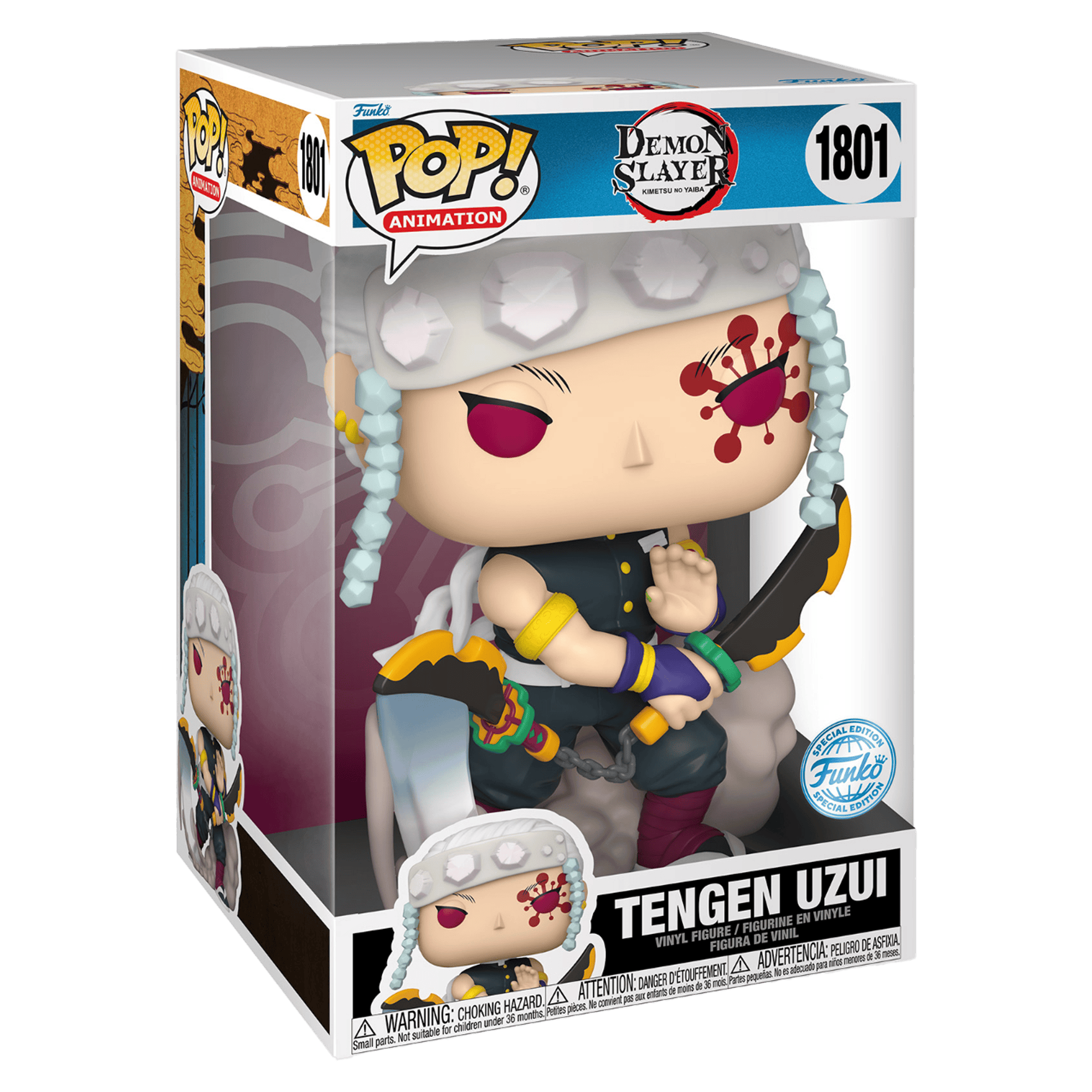 Funko Pop! Jumbo Animation: Demon Slayer - Tengen Uzui (Special Edition) - KOODOO