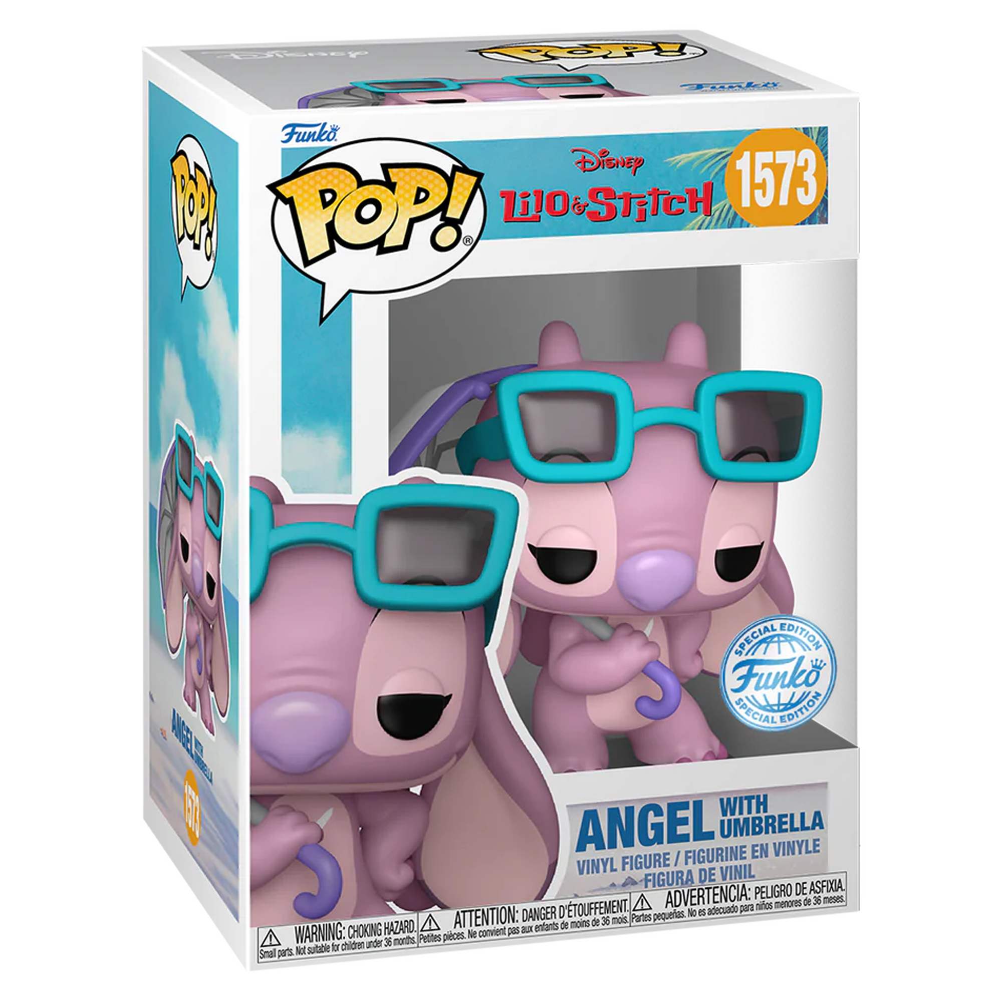 Funko Pop! Disney: Lilo & Stitch - Angel with Umbrella (Special Edition) - KOODOO