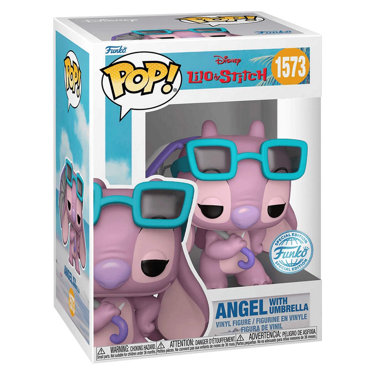Funko Pop! Disney: Lilo & Stitch - Angel with Umbrella (Special Edition) - KOODOO