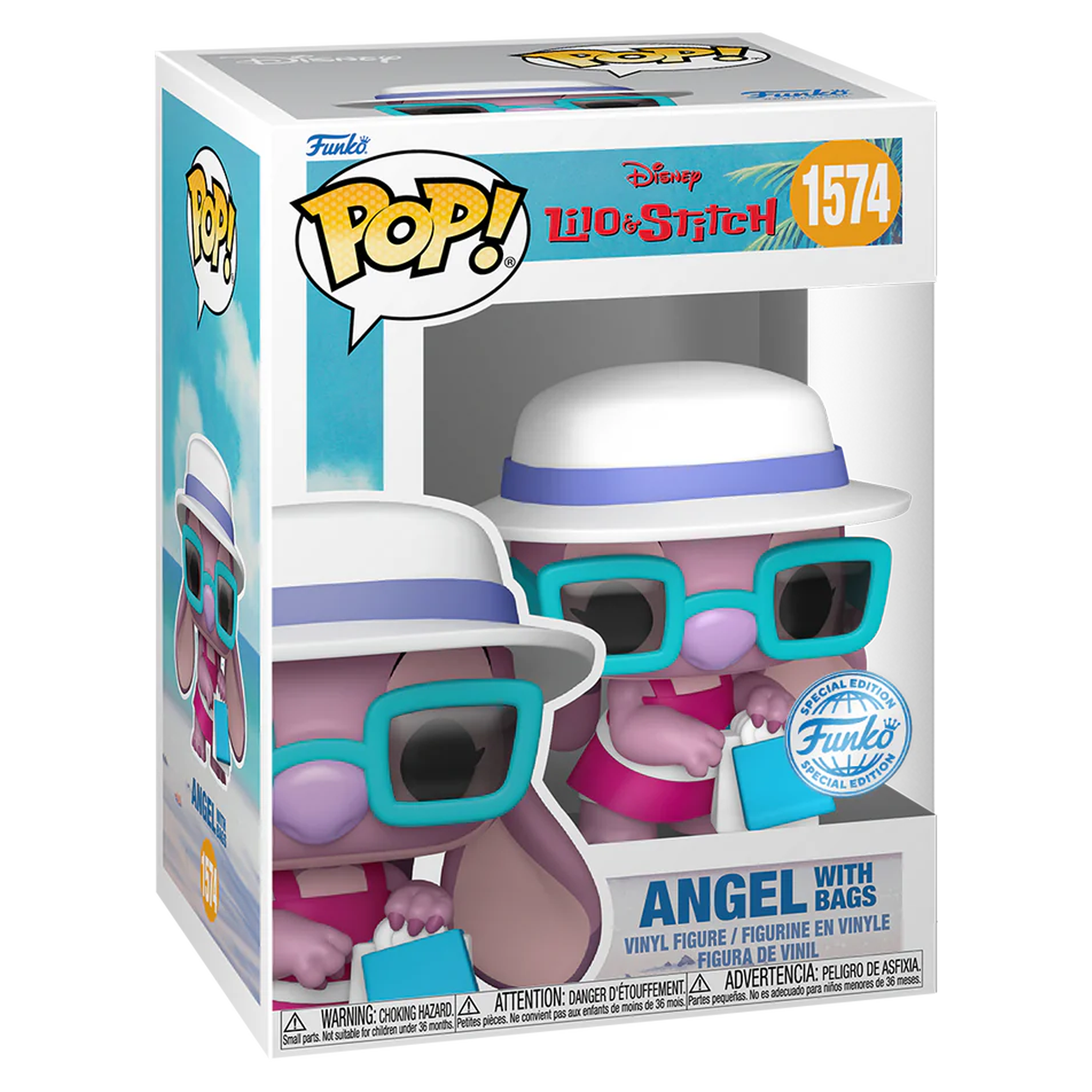 Funko Pop! Disney: Lilo & Stitch - Angel with Bags (Special Edition) - KOODOO