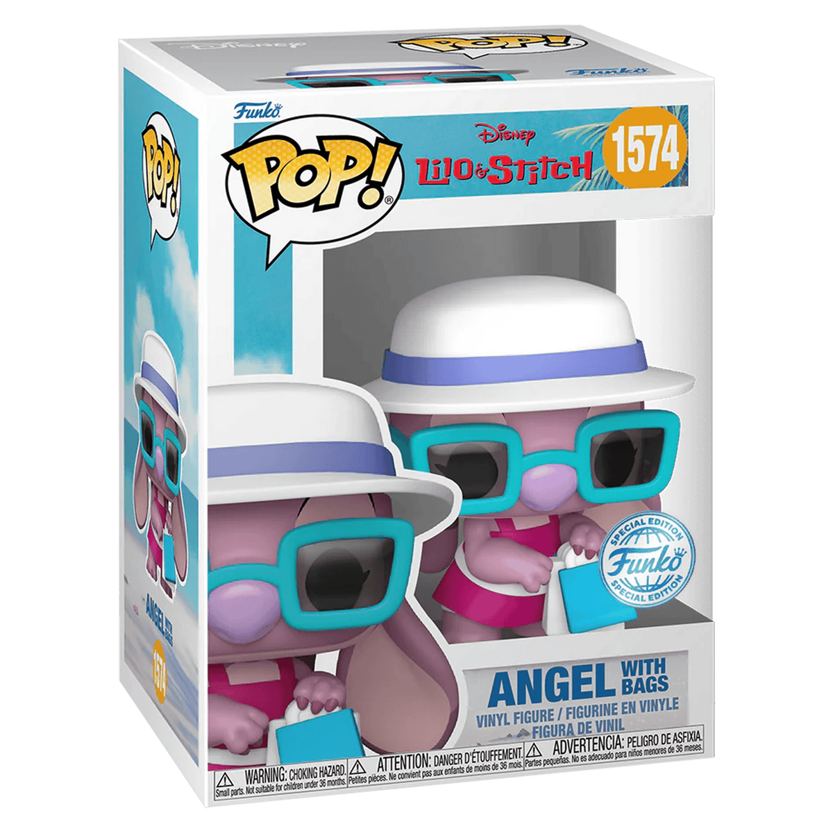 Funko Pop! Disney: Lilo & Stitch - Angel with Bags (Special Edition) - KOODOO