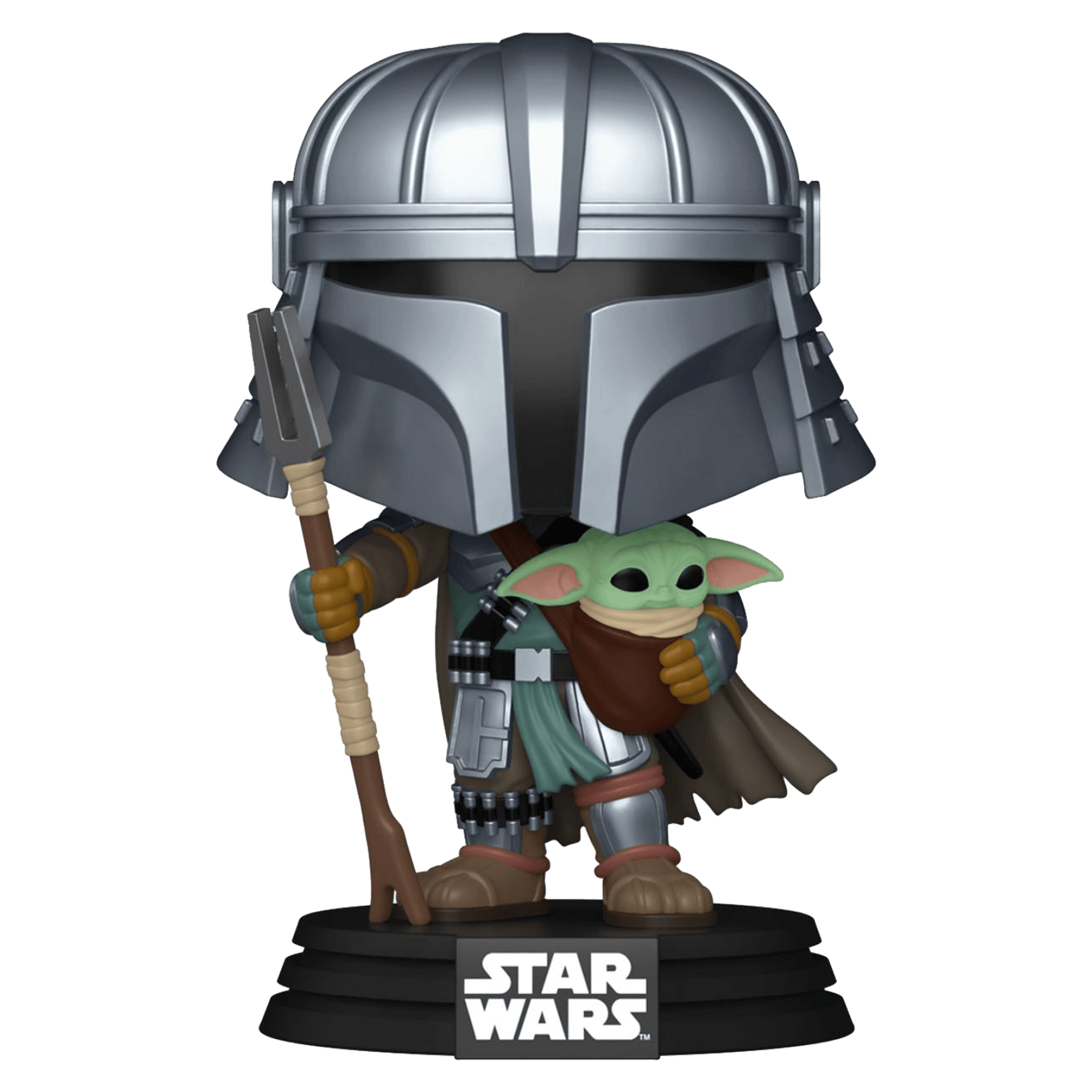 Funko Pop!: Star Wars - Mandalorian With Groku - Impressions (Special Edition) - KOODOO