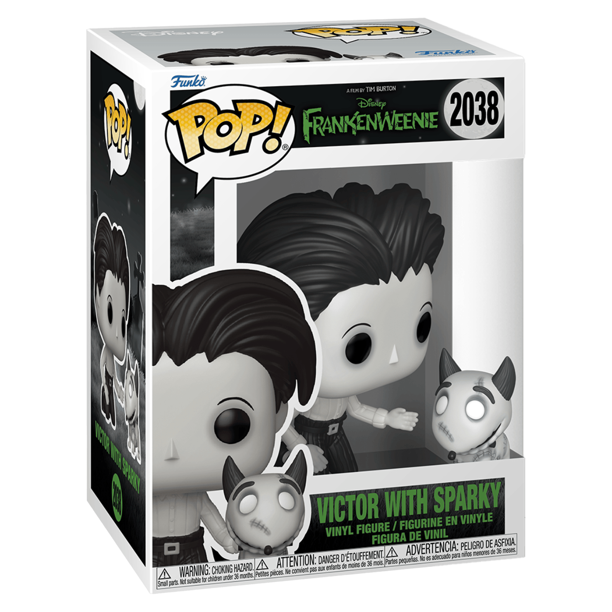 Funko Pop! Disney: A Film By Tim Burton Frankenweenie - Victor with Sparky - KOODOO