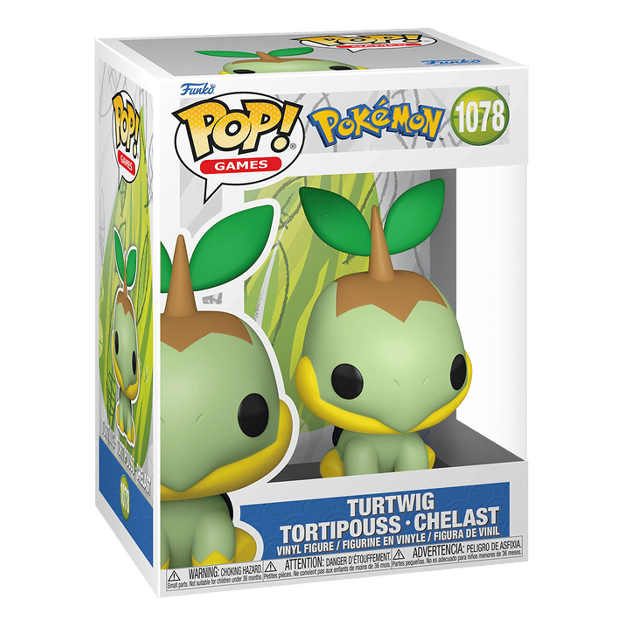Funko Pop! Games: Pokemon - Turtwig - KOODOO