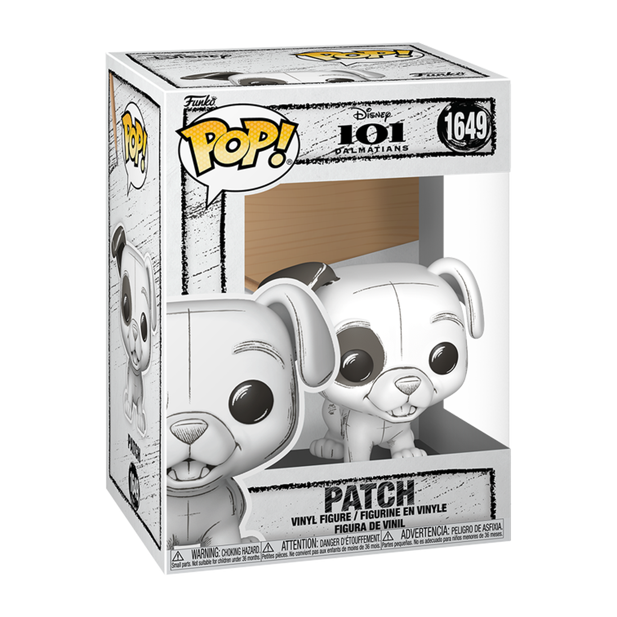 Funko Pop! Disney: 101 Dalmatians- Patch (Sketch) - KOODOO