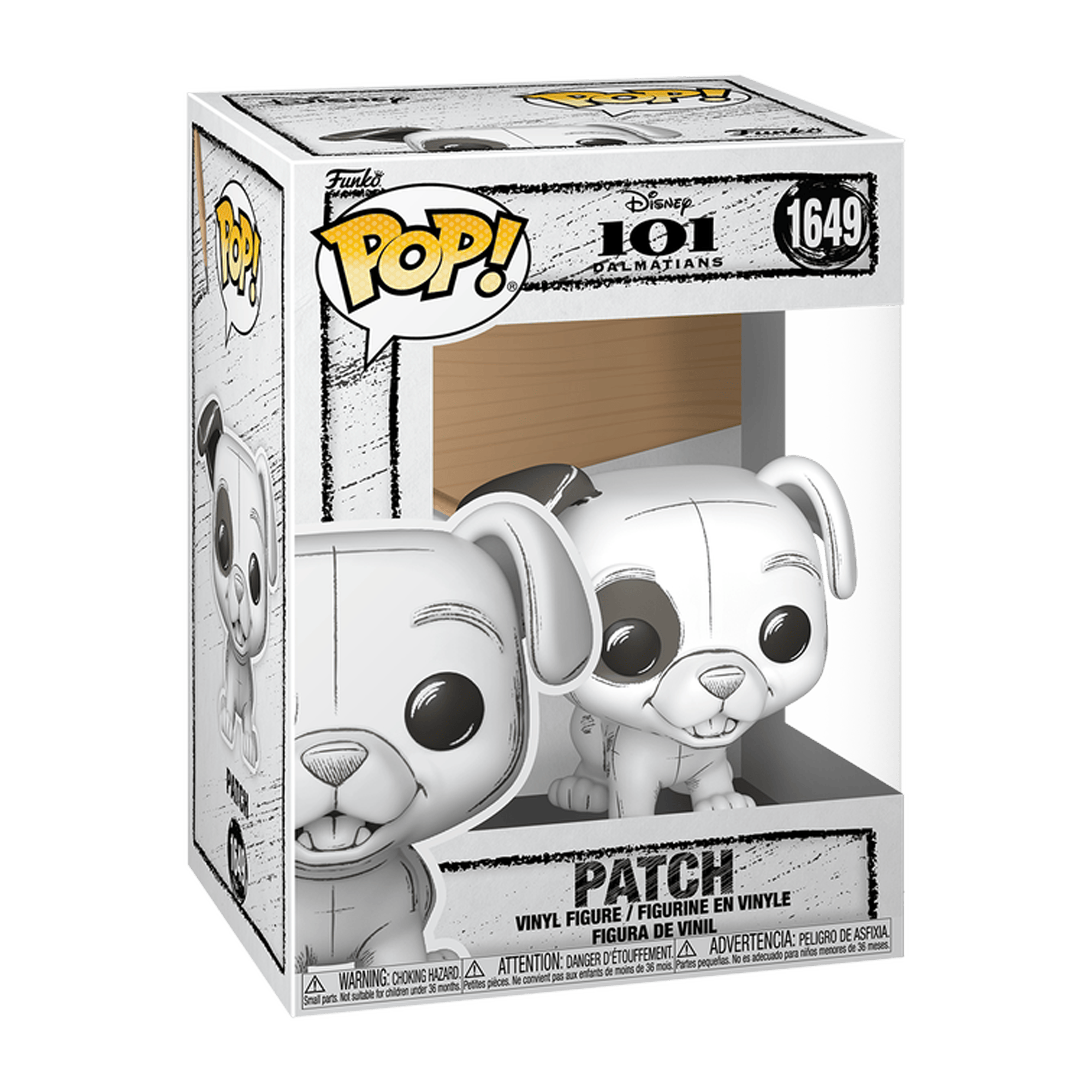 Funko Pop! Disney: 101 Dalmatians- Patch (Sketch) - KOODOO