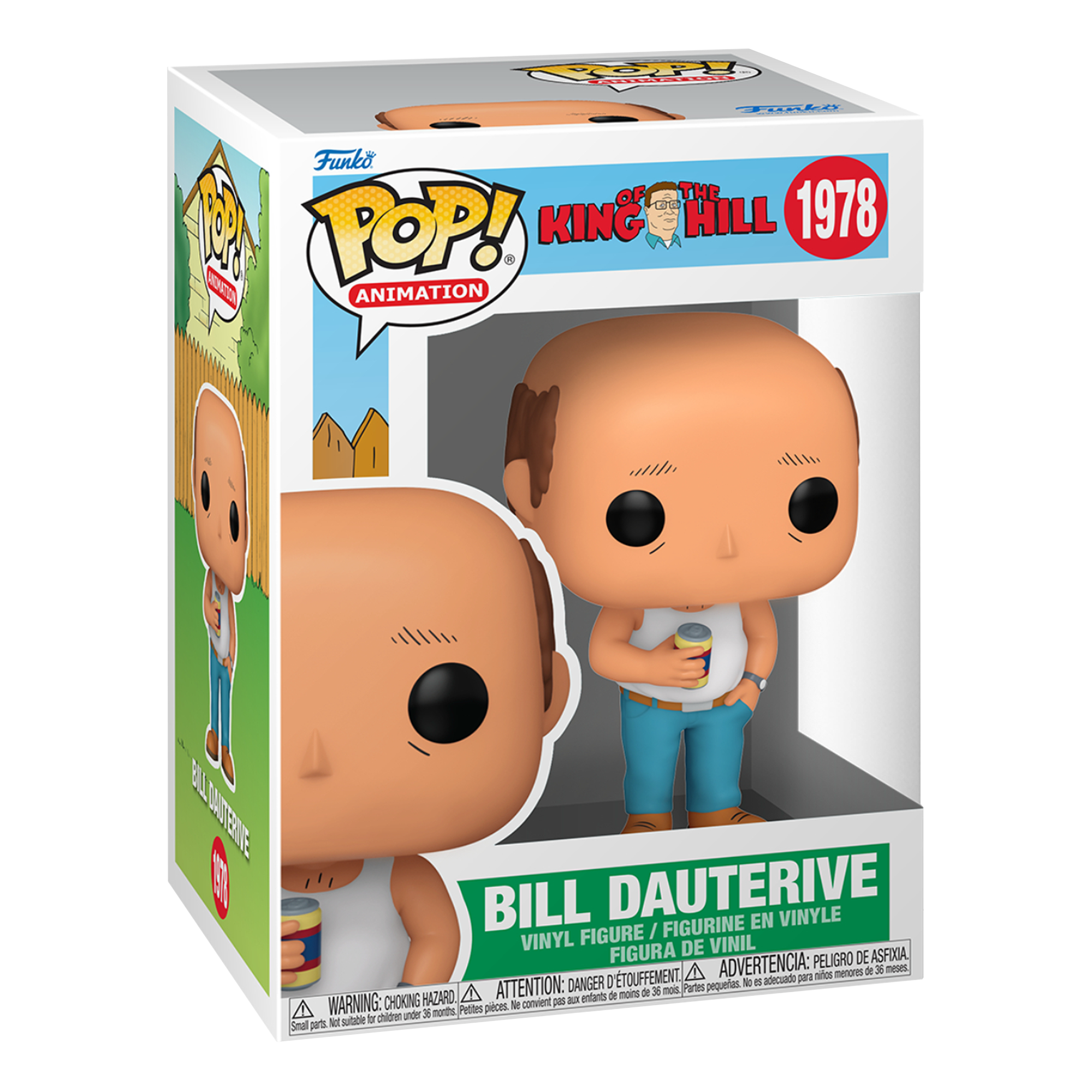Funko Pop! Animation: King of the Hill - Bill Dauterive - KOODOO