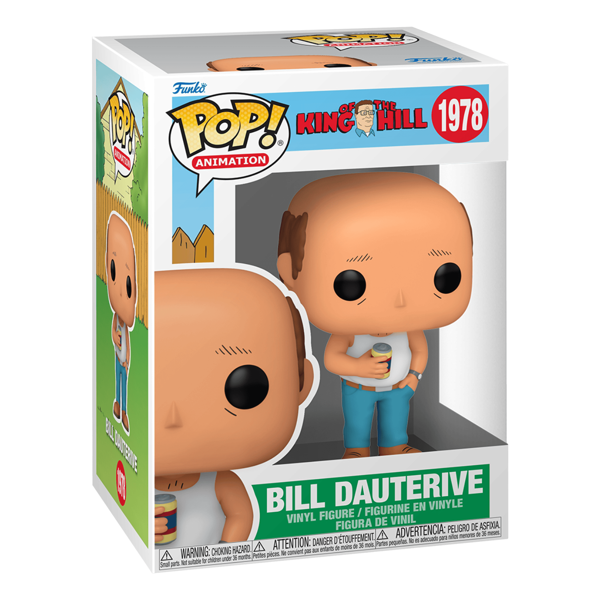 Funko Pop! Animation: King of the Hill - Bill Dauterive - KOODOO