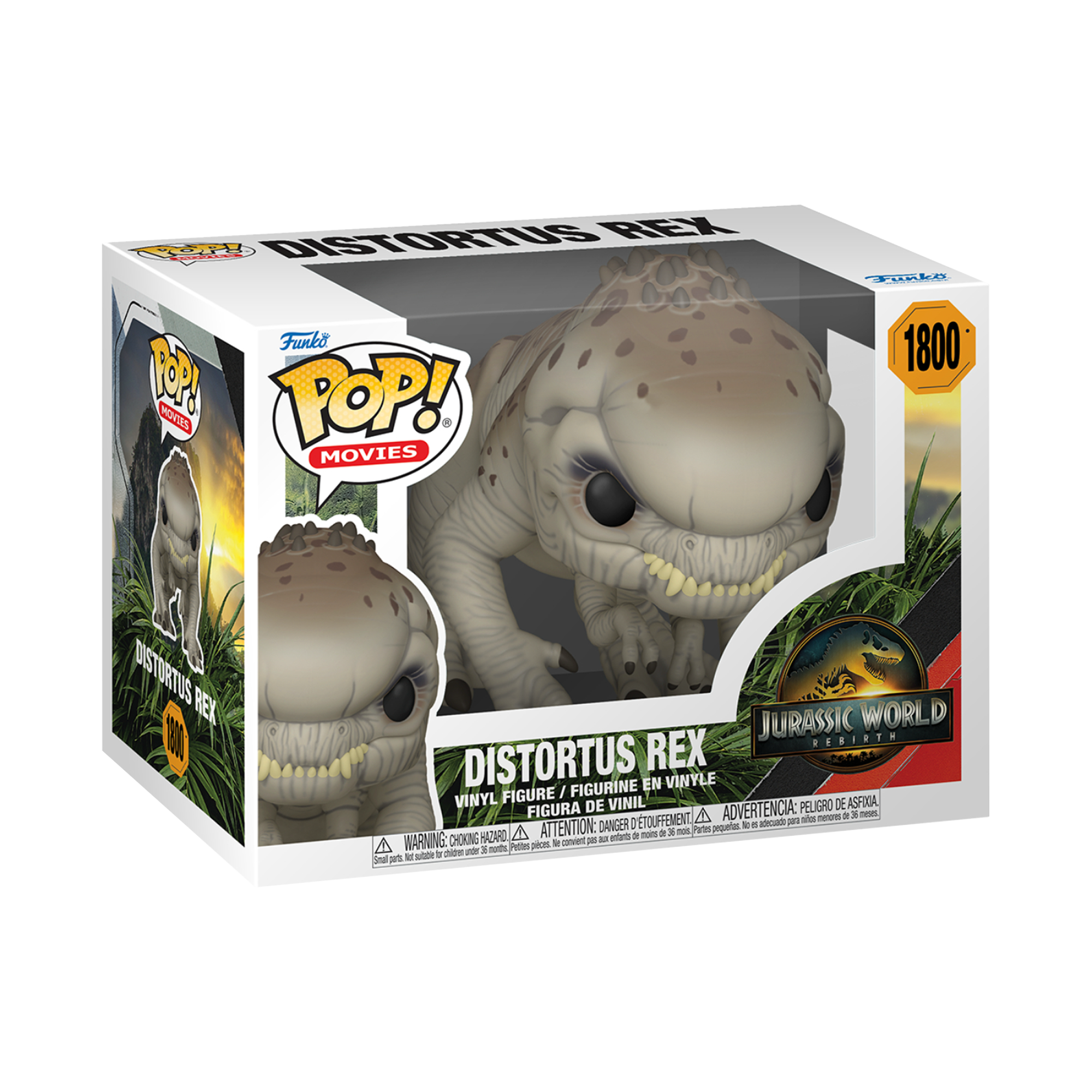 Funko Pop! Movies: Jurassic World Rebirth - Distortus Rex - KOODOO
