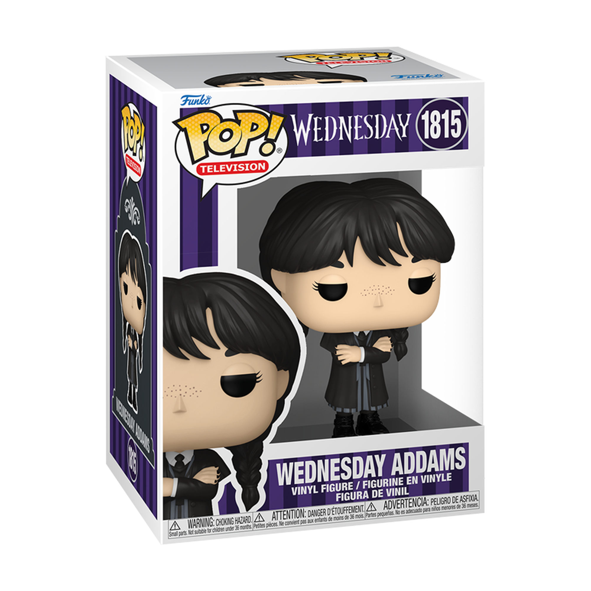 Funko Pop! Television: Wednesday - Wednesday Addams (Black Coat) - KOODOO