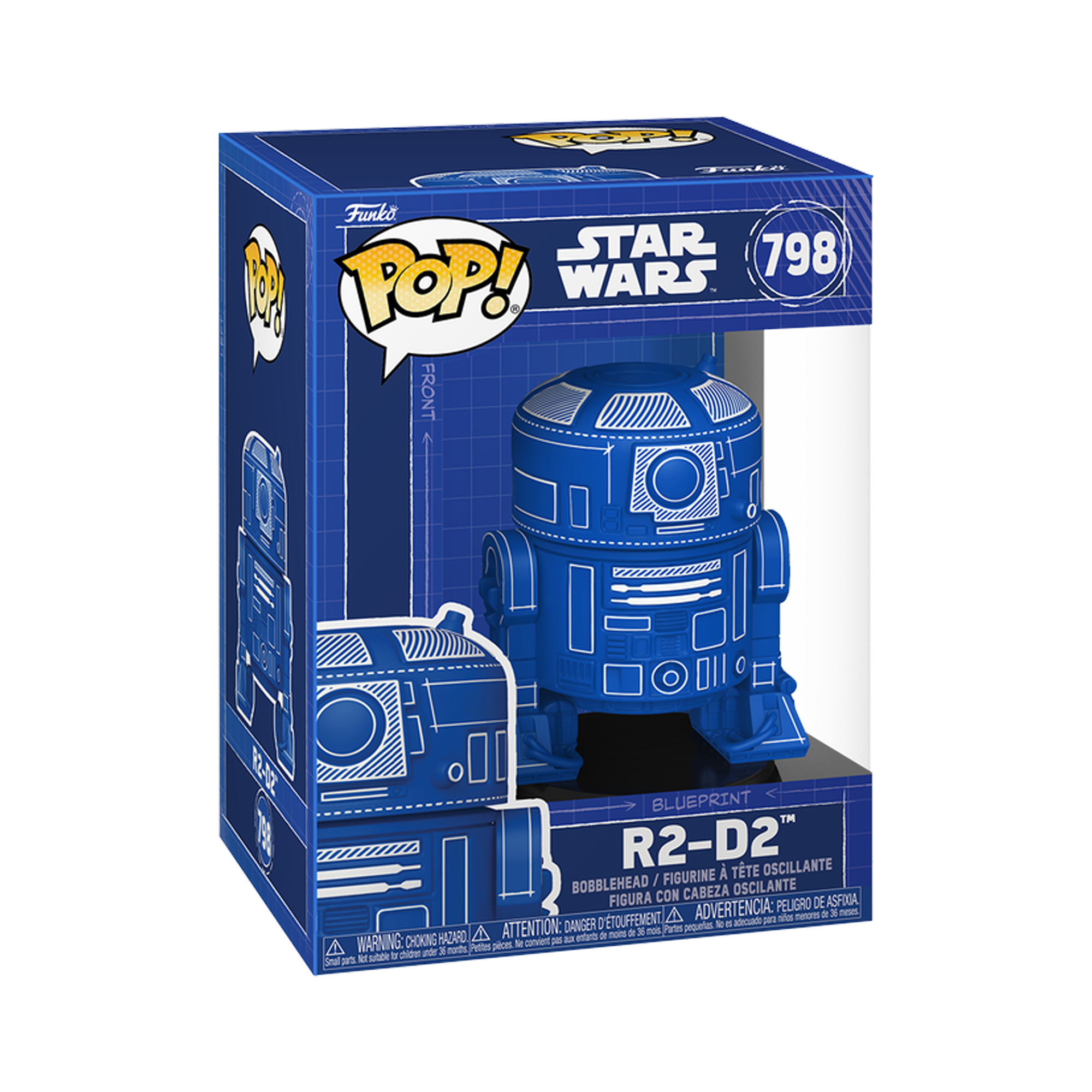 Funko Pop! Star Wars: R2-D2 (Blueprint) - KOODOO