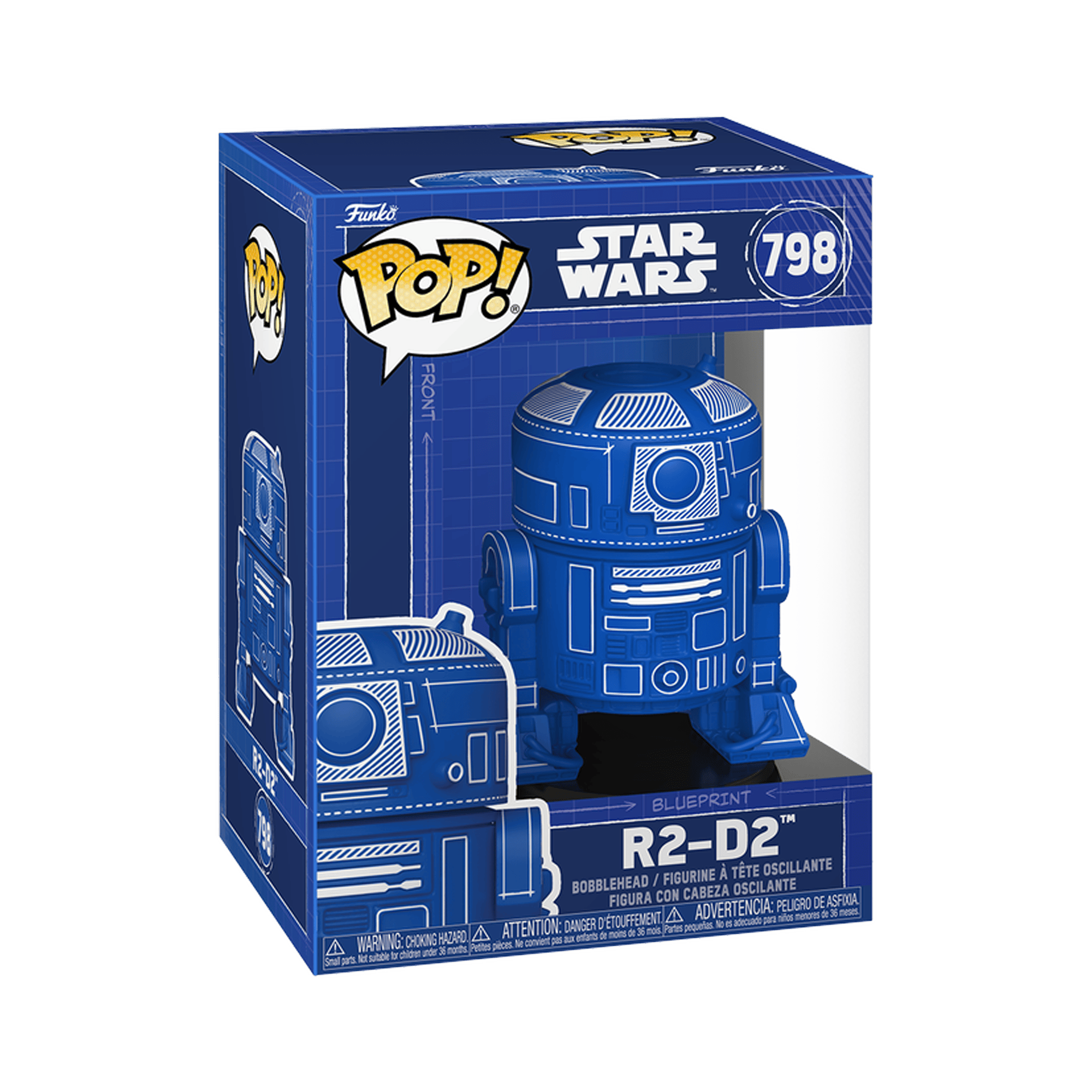 Funko Pop! Star Wars: R2-D2 (Blueprint) - KOODOO