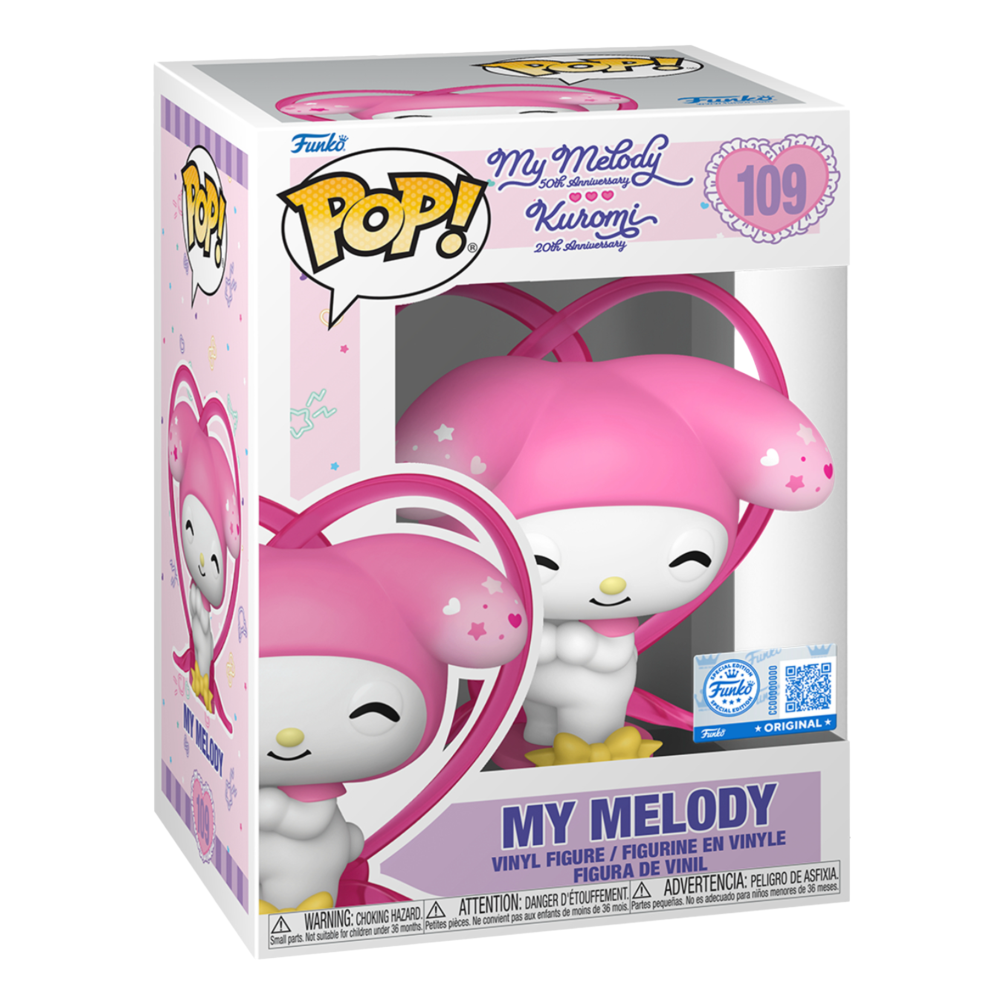 Funko Pop! My Melody Kuromi: My Melody and Friends: My Melody (Special Edition) - KOODOO