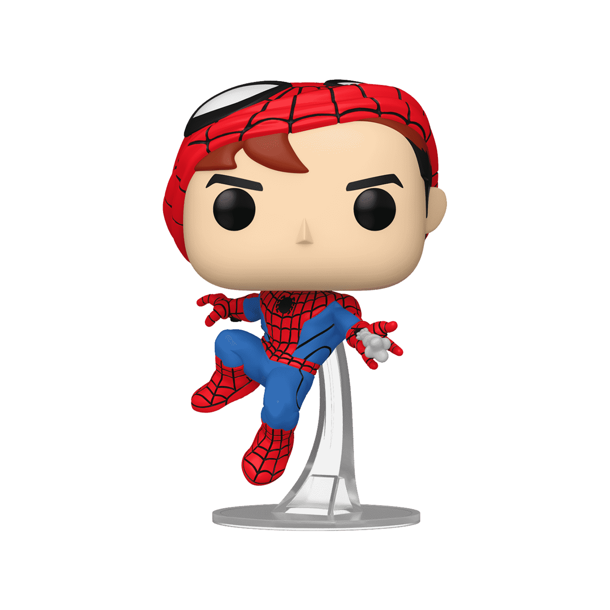 Funko Pop! Marvel Your Friendly Neighborhood Spider-Man: Friendly Neighborhood Spider-Man (Unmasked) (Special Edition) - KOODOO