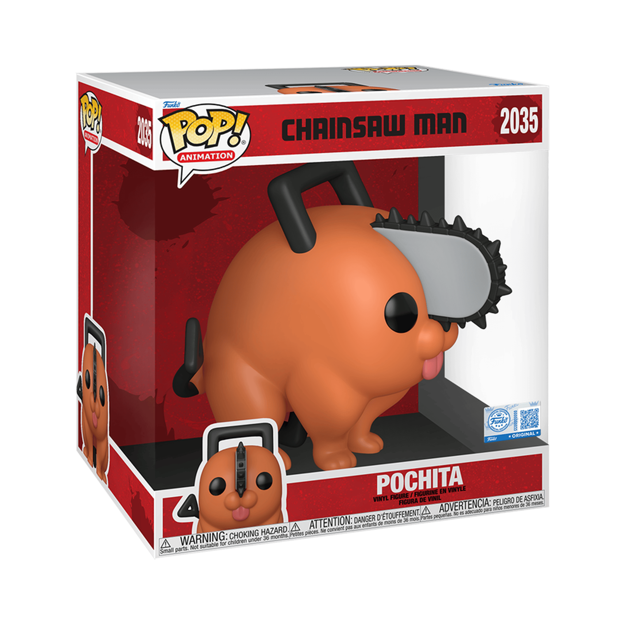 Funko Pop! Jumbo Animation: Chainsaw Man - Pochita (Special Edition) - KOODOO