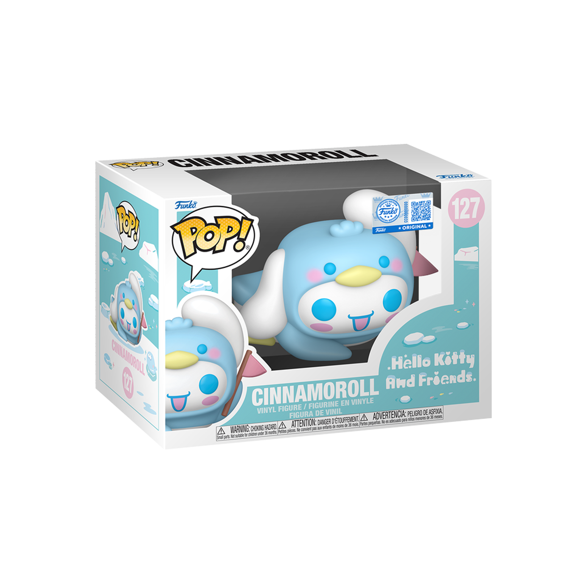 Funko Pop! Hello Kitty and Friends: Cinnamoroll as a Penguin (Special Edition) - KOODOO