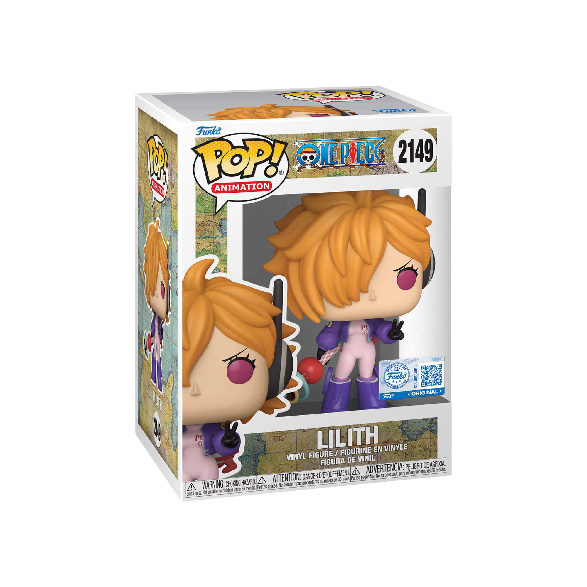 Funko Pop! Animation: One Piece - Lilith with Bubble Gun (Special Edition) - KOODOO