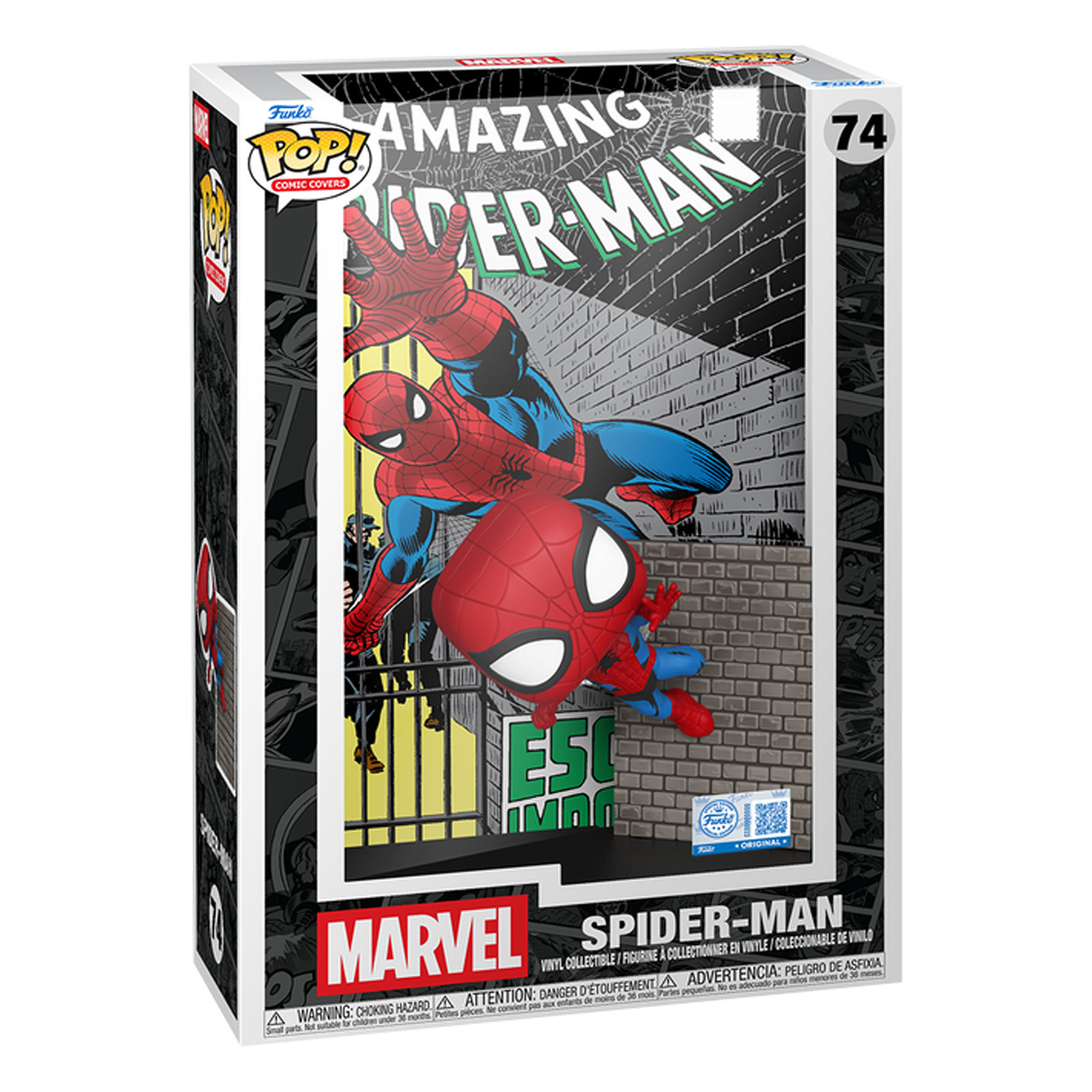 Funko Pop! Comic Covers: Marvel - The Amazing Spider-Man - Spider-Man (Special Edition) - KOODOO