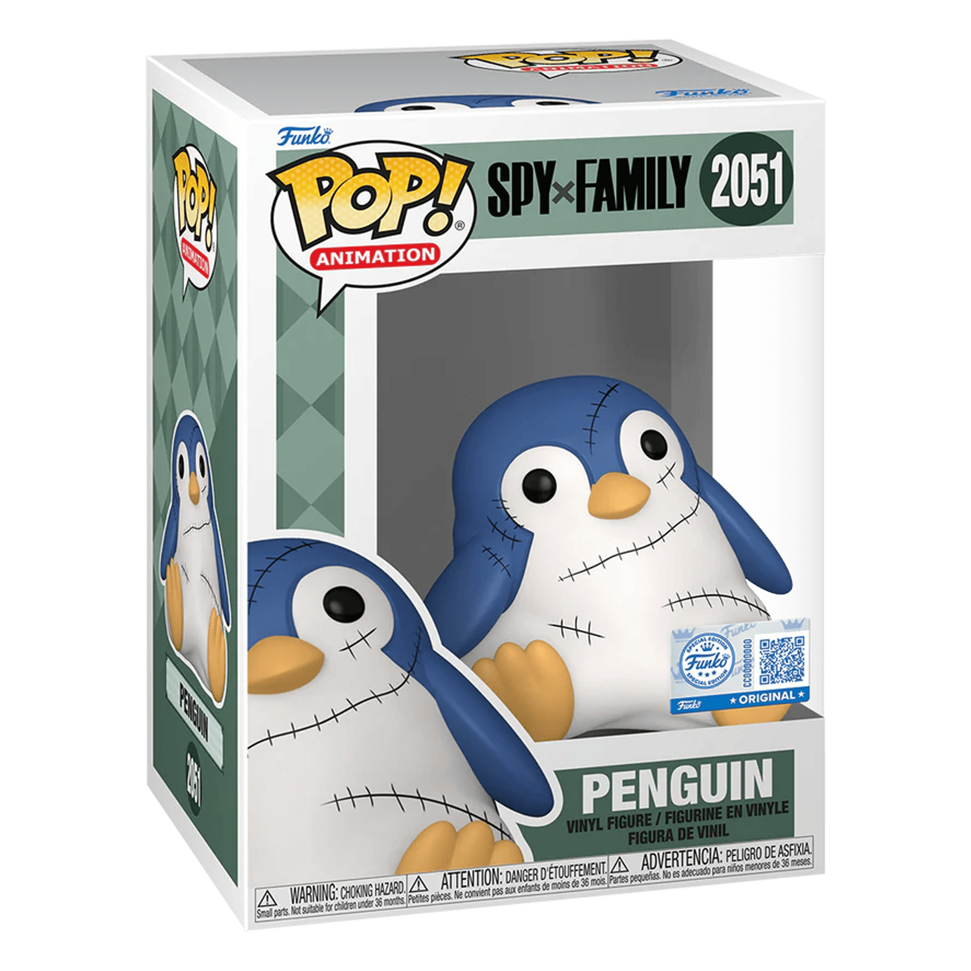 Funko Pop! Animation: Spy x Family - Penguin with Stitches (Special Edition) - KOODOO