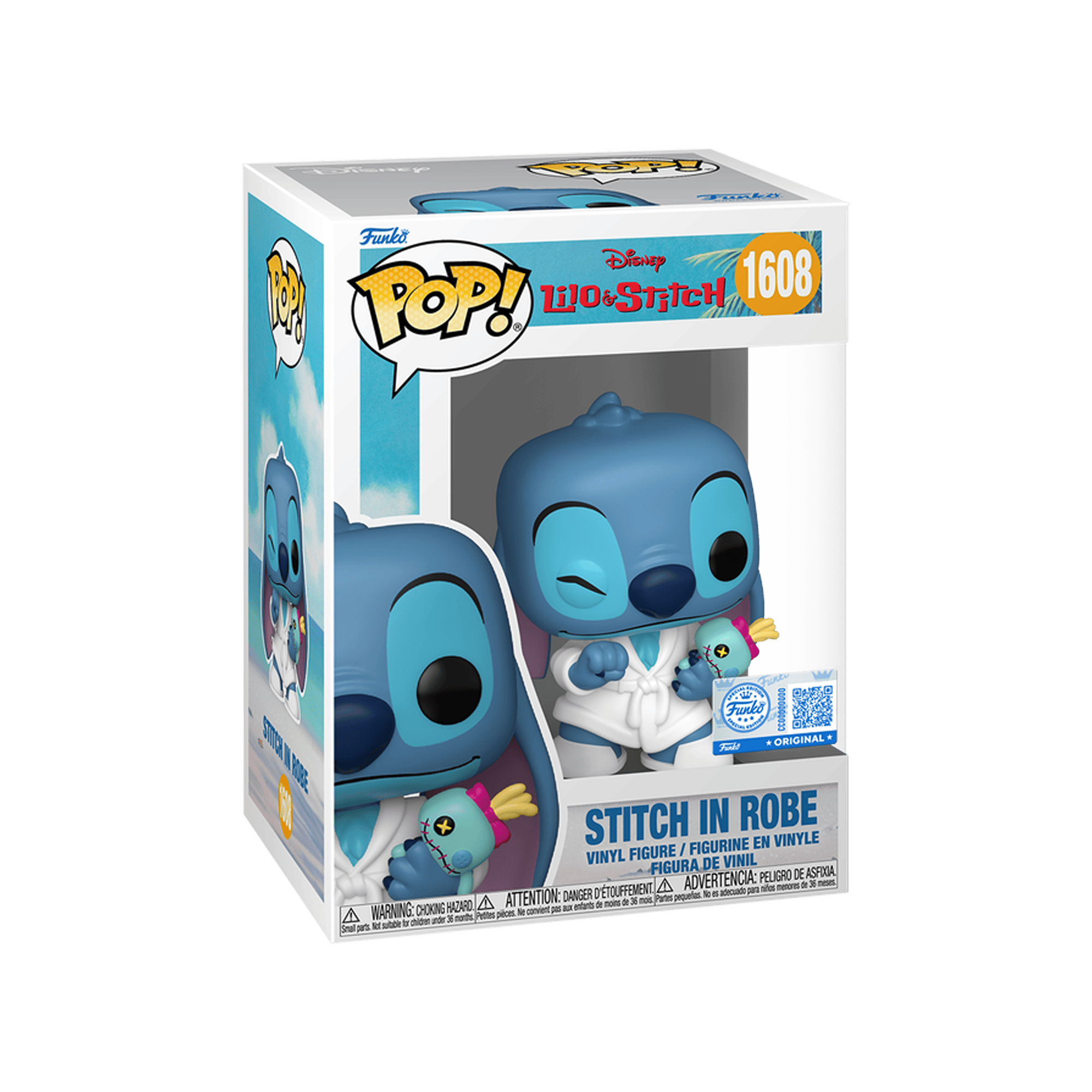 Funko Pop! Disney: Lilo & Stitch - Stitch in Robe (Special Edition) - KOODOO
