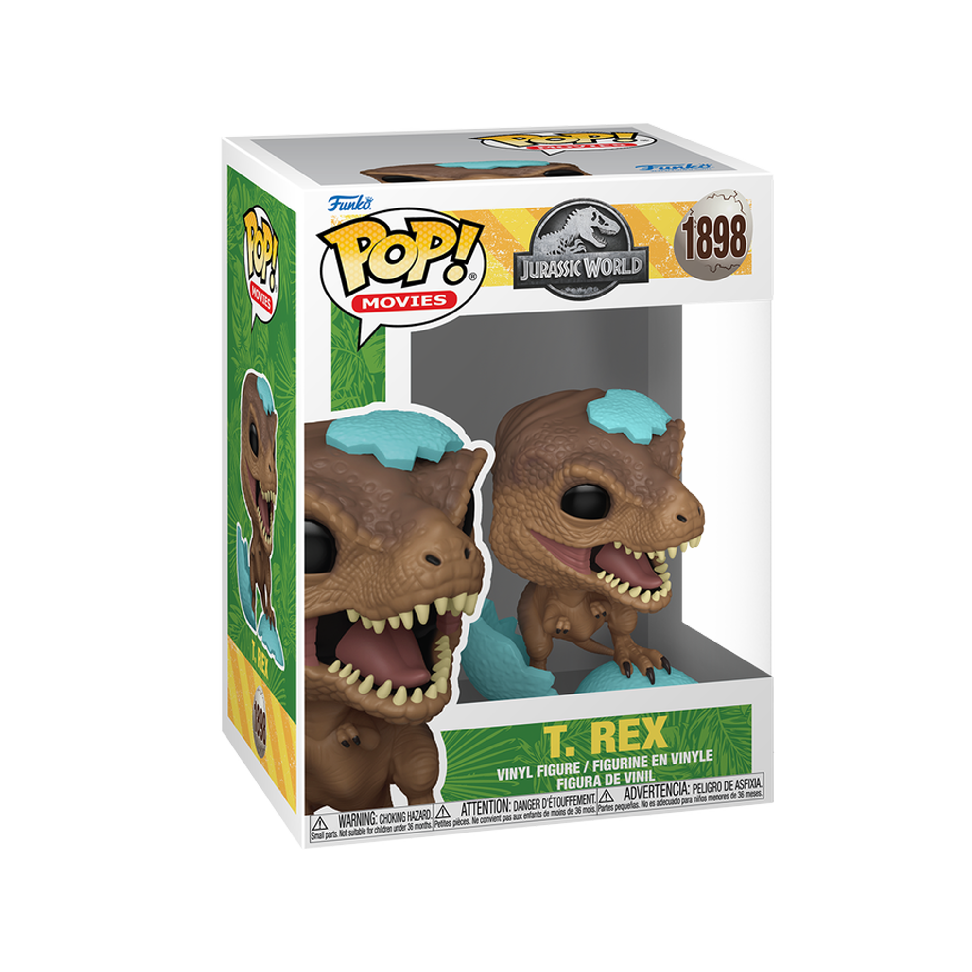 Funko Pop! Movies: Jurassic World - T. Rex (Blue Egg) - KOODOO
