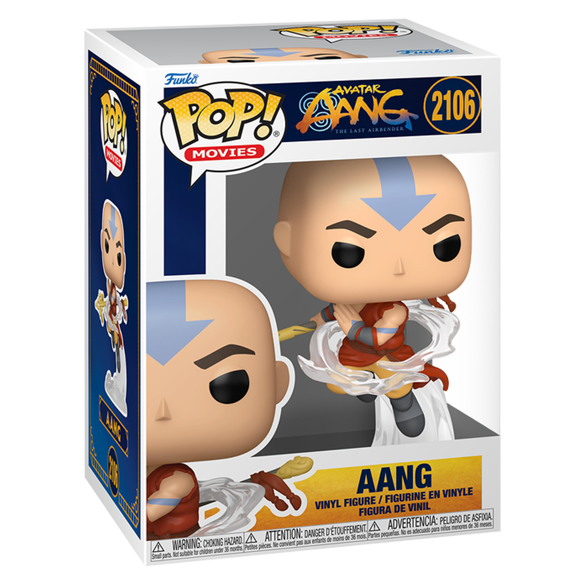 Funko Pop! Movies: Avatar Aang: The Last Airbender - Aang - KOODOO