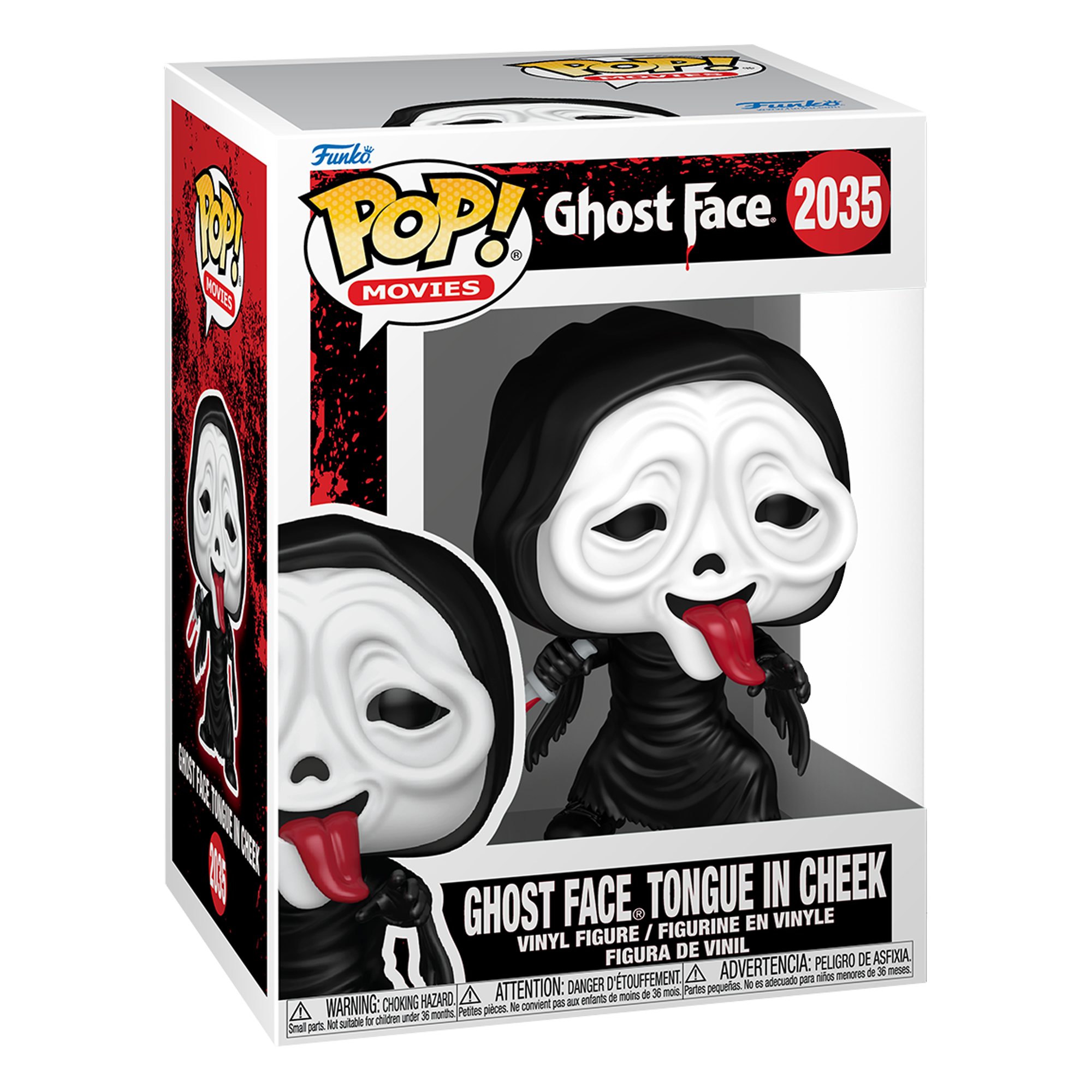 Funko Pop! Movie: Ghost Face - Ghost Face Tongue in Cheek - KOODOO