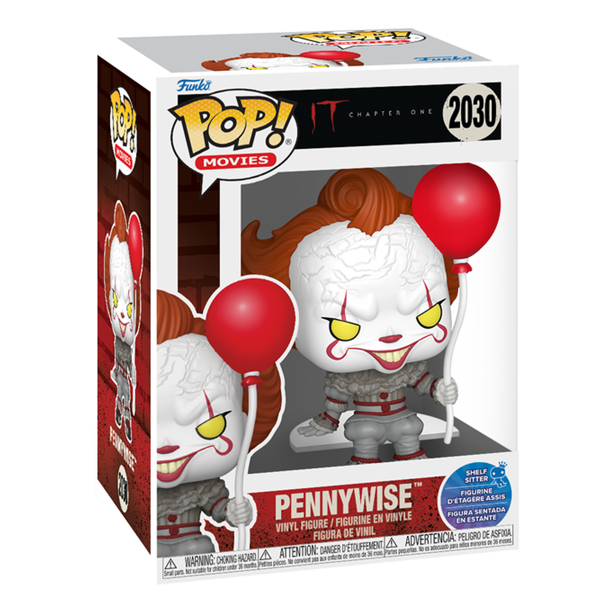 Funko Pop! Movies: IT Chapter One - Pennywise with Balloon (Shelf Sitter) - KOODOO