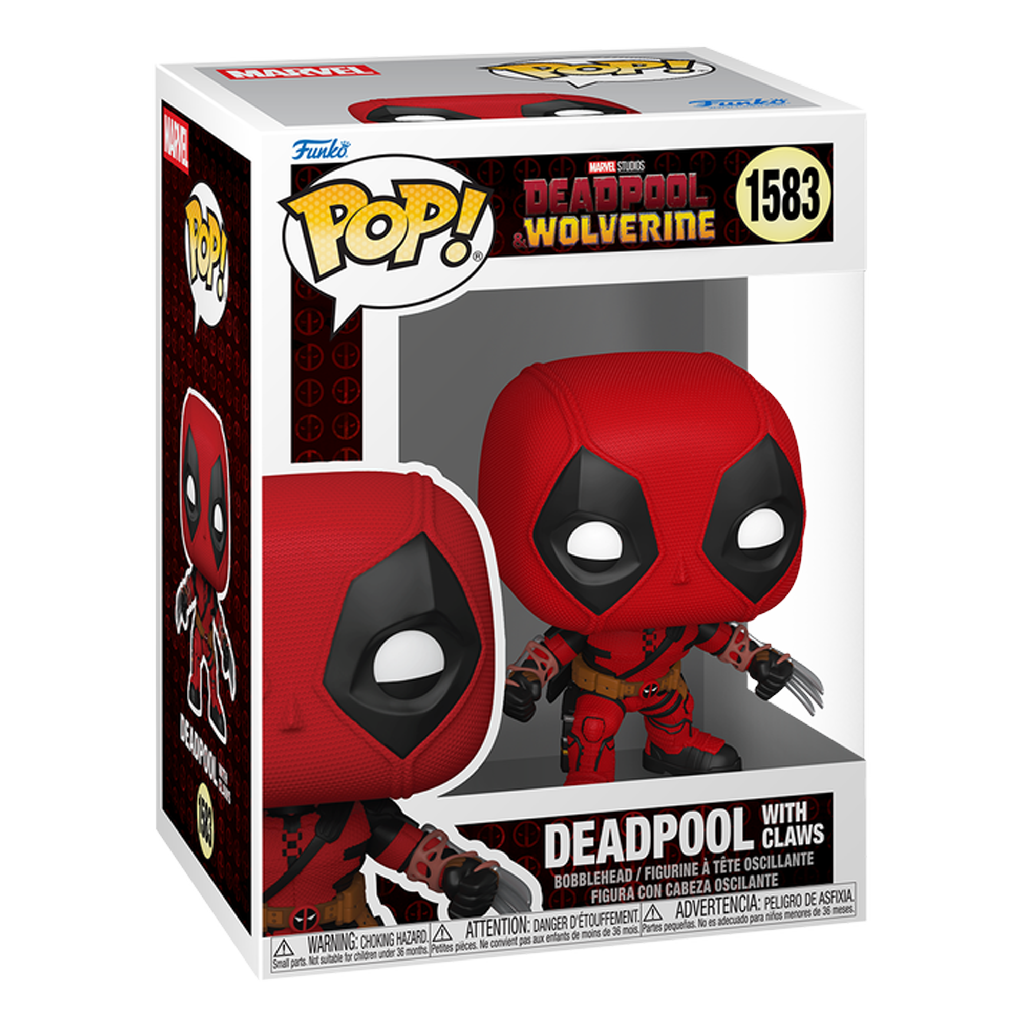Funko Pop! Marvel Studios: Deadpool & Wolverine - Deadpool with Claws - KOODOO