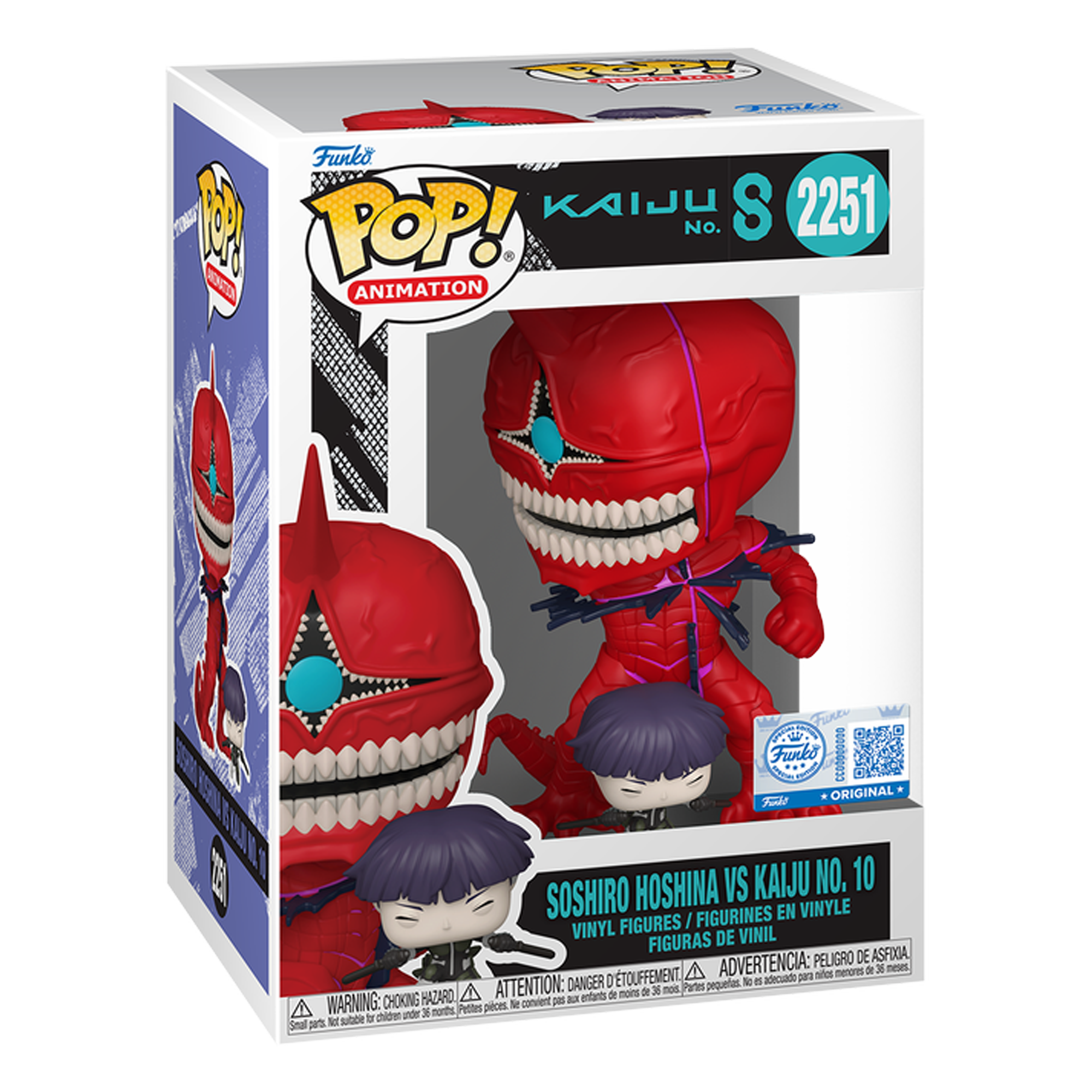 Funko Pop! Animation: Kaiju No.8 - Soshiro Hoshina Vs Kaiju No.10 (Special Edition) - KOODOO