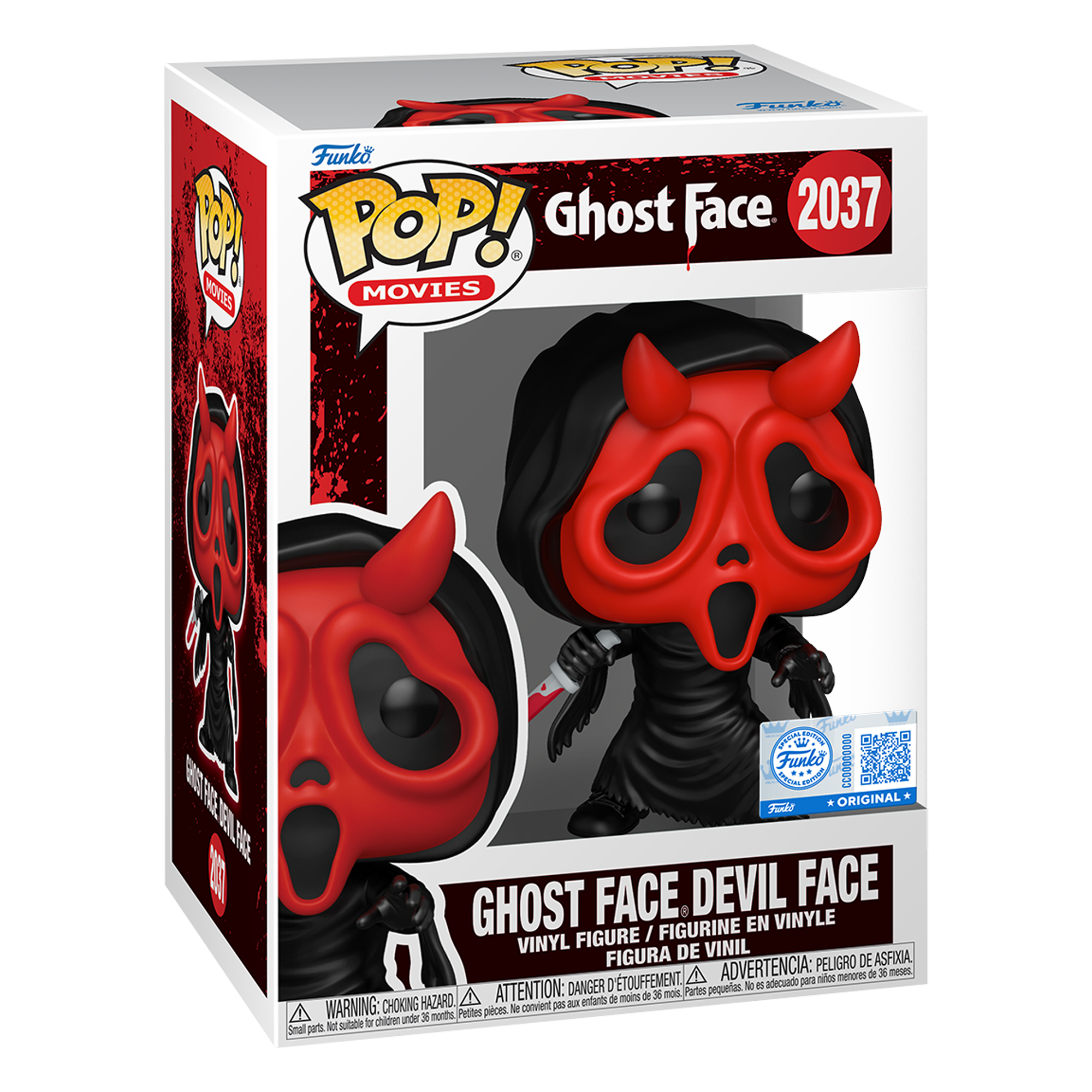 Funko Pop! Movies: Ghost Face - Ghost Face Devil Face (Special Edition) - KOODOO
