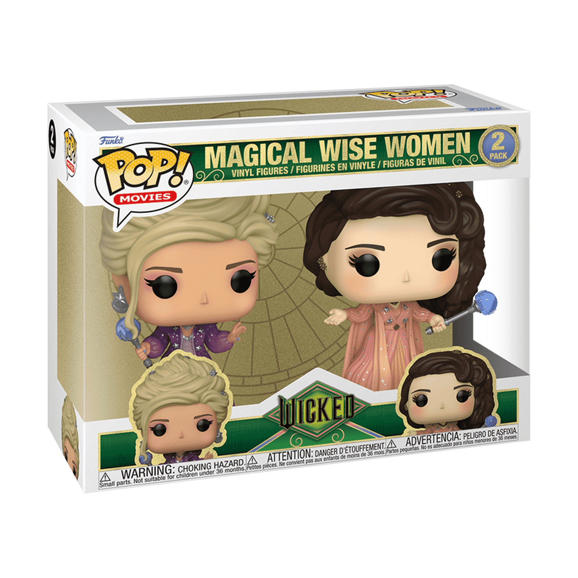 Funko Pop! Movies: Wicked - Magical Wise Woman (2 Pack) - KOODOO