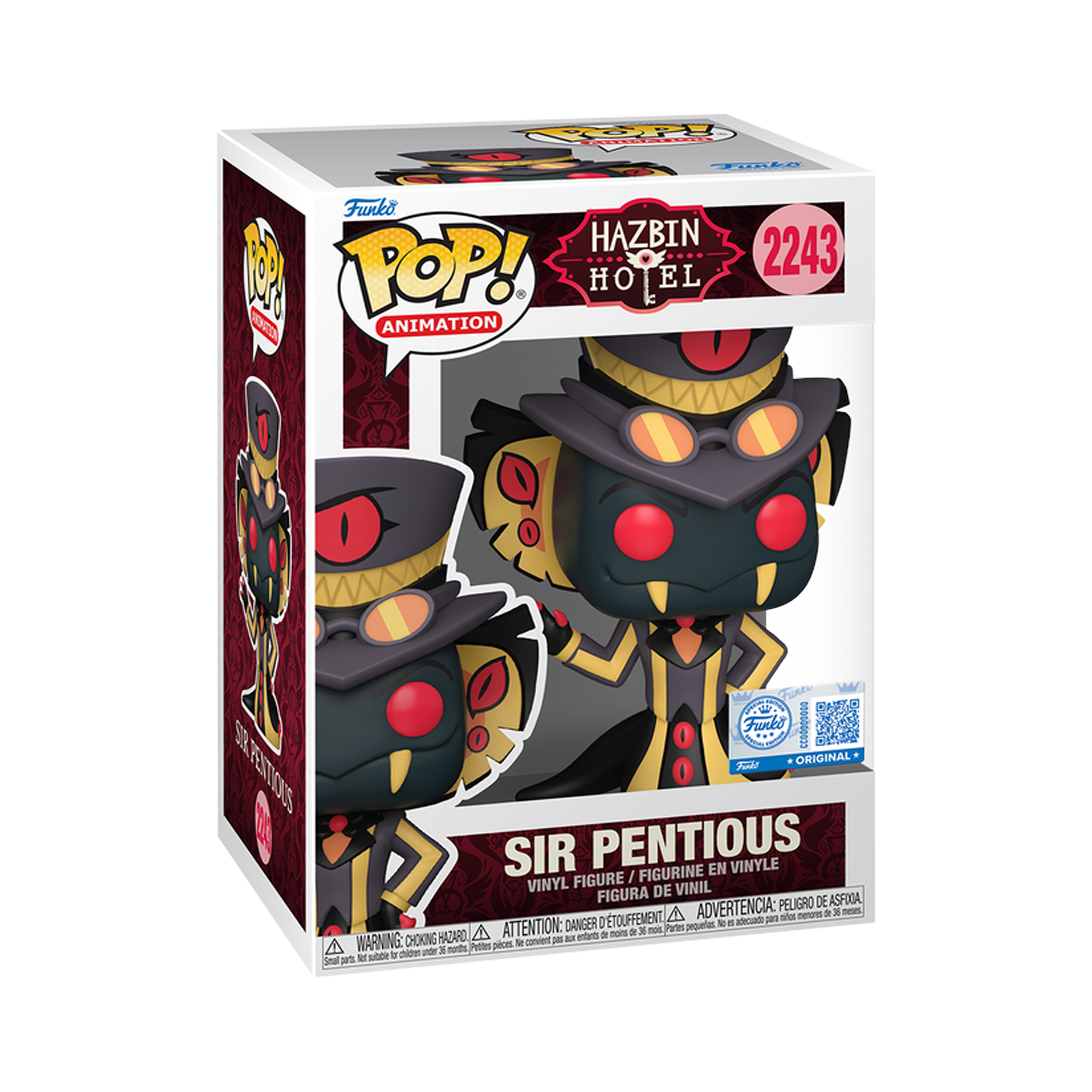 Funko Pop! Animation: Hazbin Hotel - Sir Pentious (Special Edition) - KOODOO
