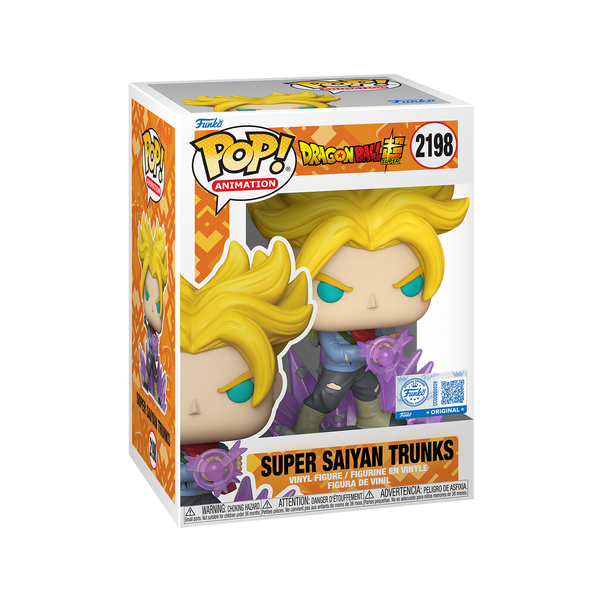 Funko Pop! Animation: Dragonball Z - Super Saiyan Trunks (Special Edition) - KOODOO