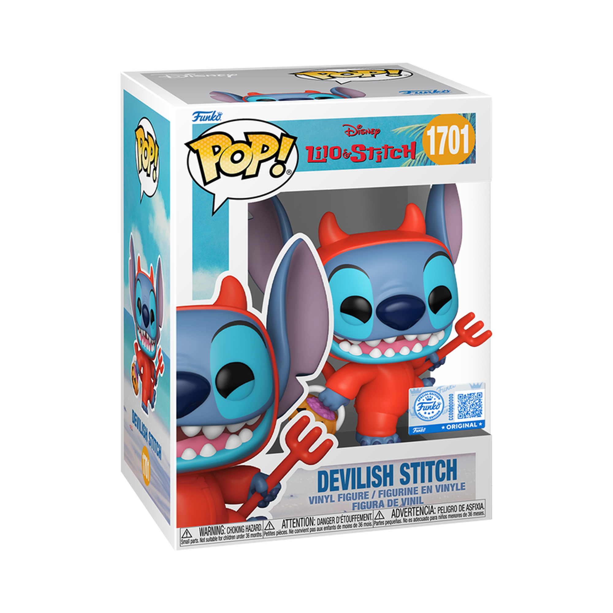 Funko Pop! Disney: Lilo & Stitch - Devil Stitch (Special Edition) - KOODOO